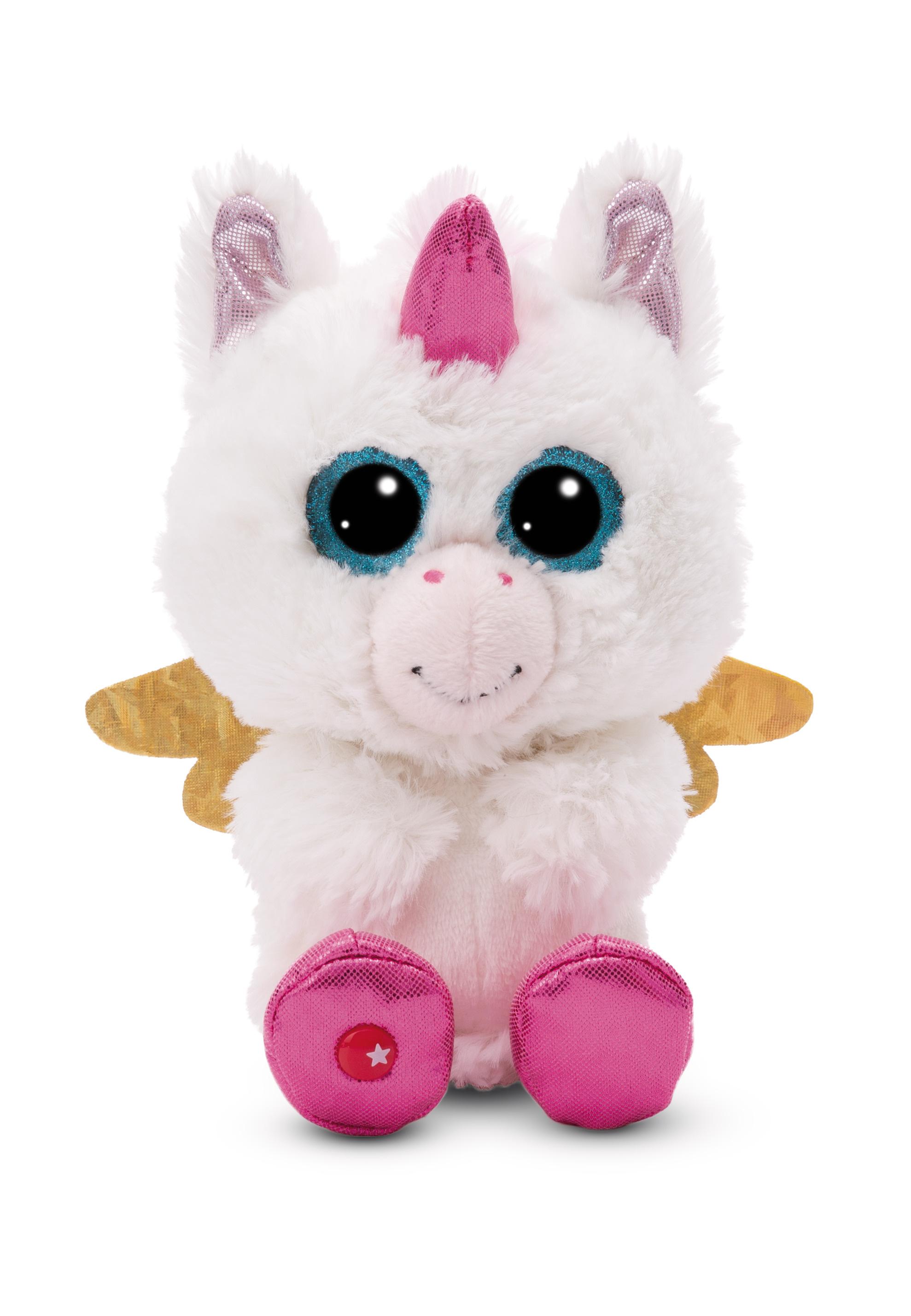 Produktbild NICI Kuscheltier Glubschis Einhorn Glowy Kaddi 15cm 2 von 6