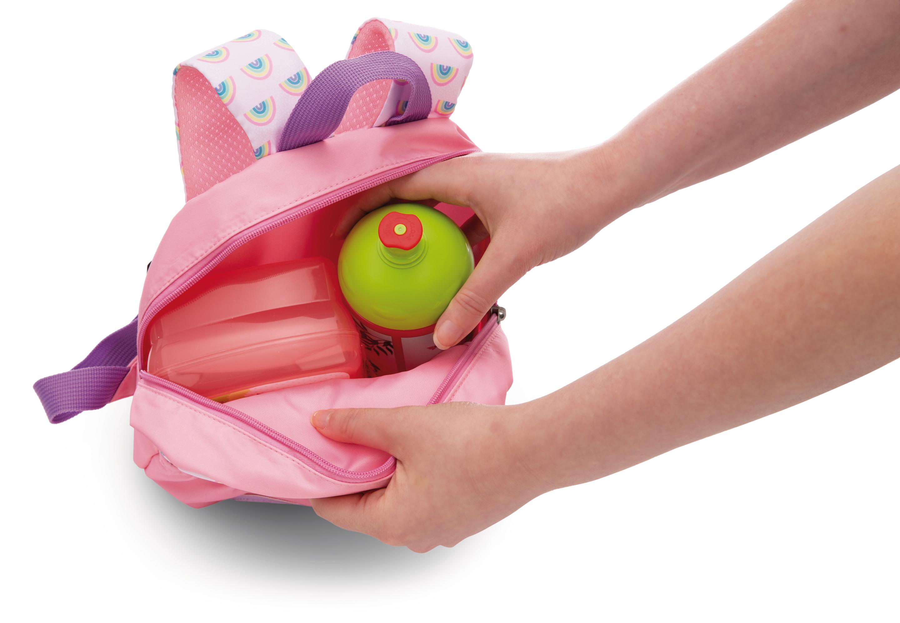 Produktbild NICI Rucksack mit Plüschtier 21x26cm Löwe 25cm 6 von 9