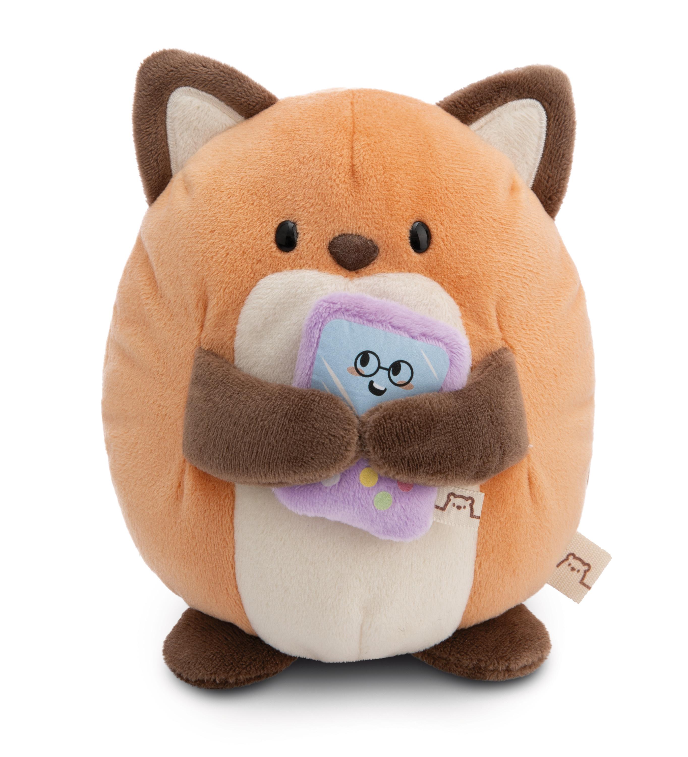 Produktbild NICI Kuscheltier Fuchs Geeks mit Video Spiel 16cm 2 von 9