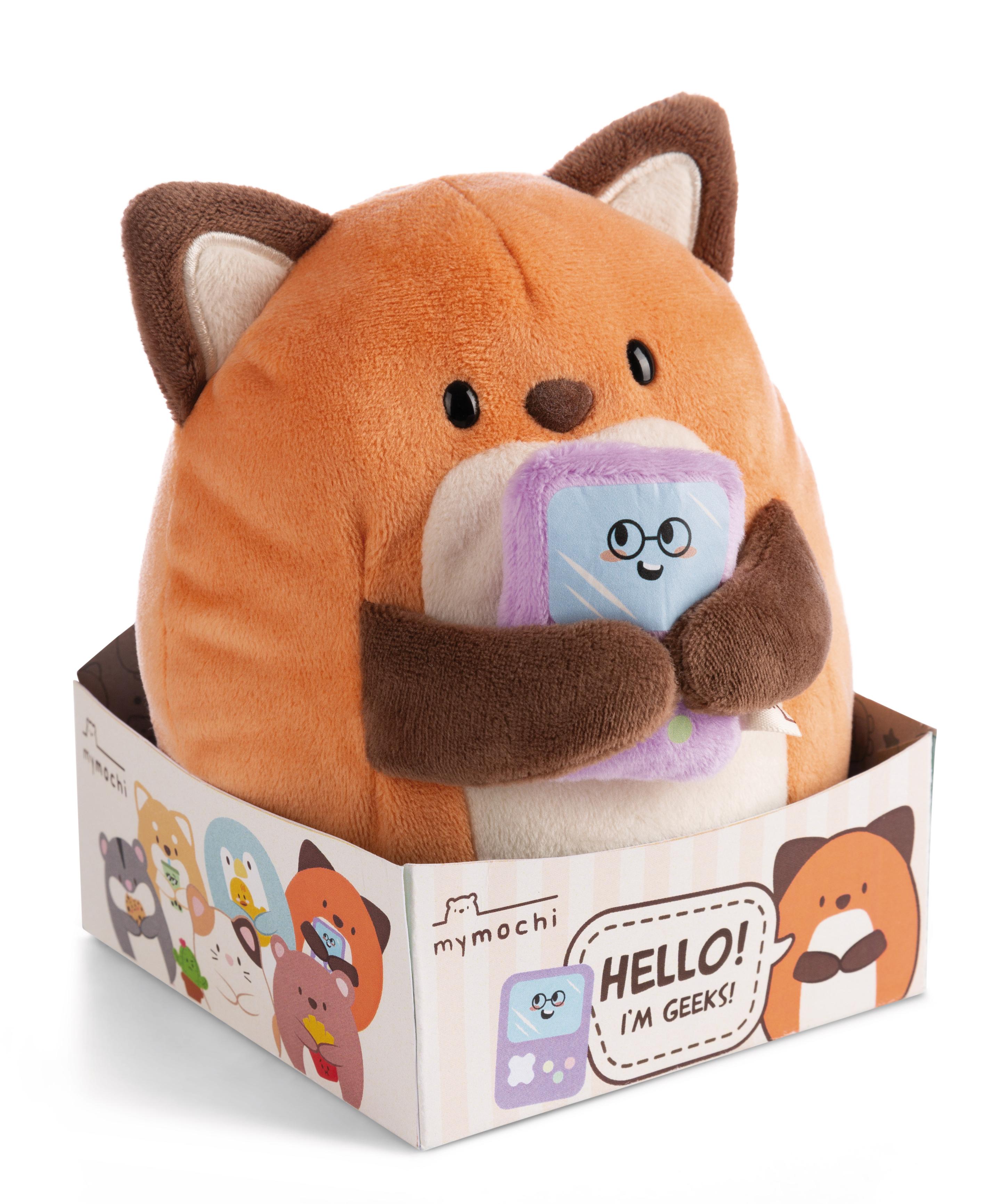 Produktbild NICI Kuscheltier Fuchs Geeks mit Video Spiel 16cm 9 von 9