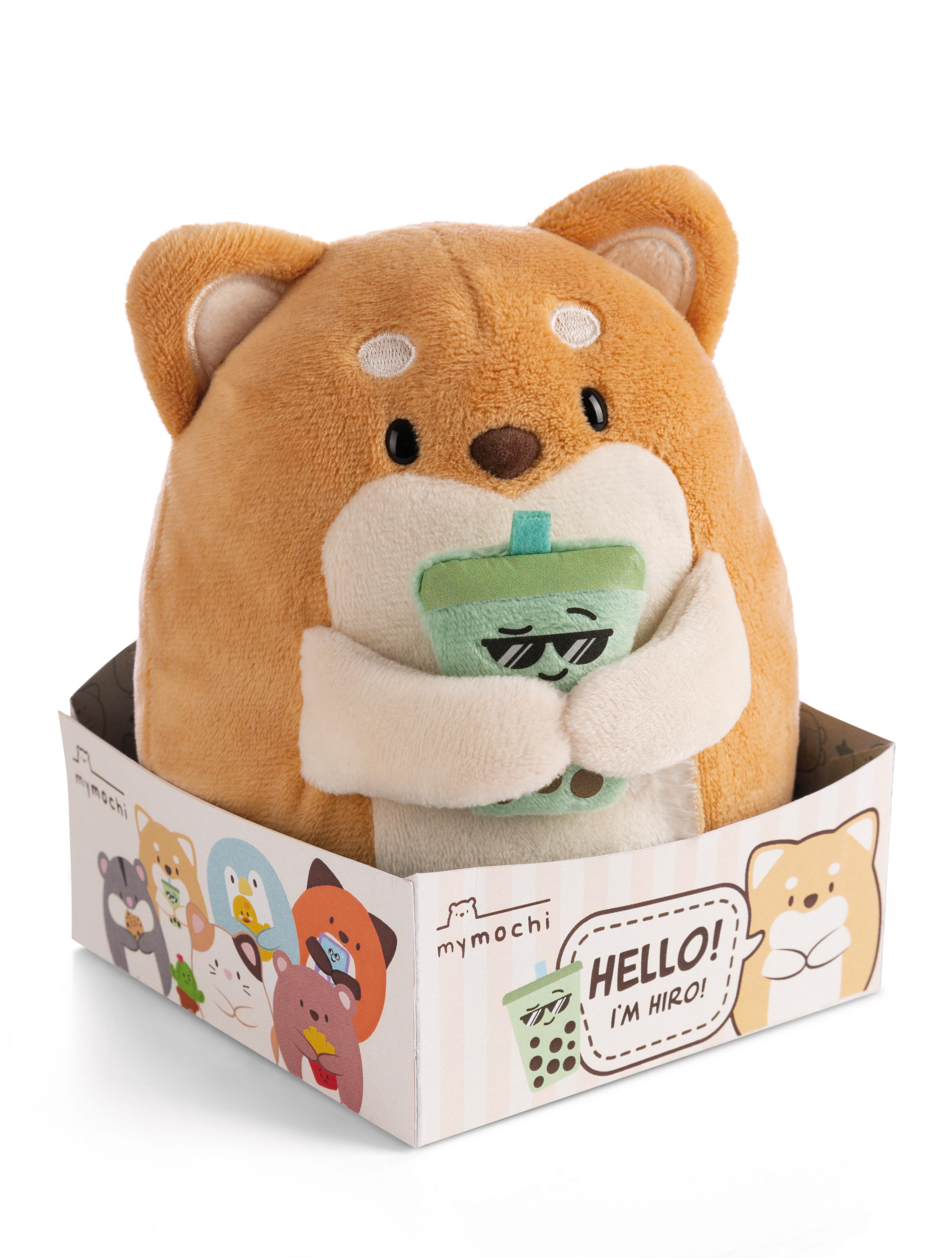 Produktbild NICI Kuscheltier Hund Hiro mit Bubble Tee 16cm 7 von 7