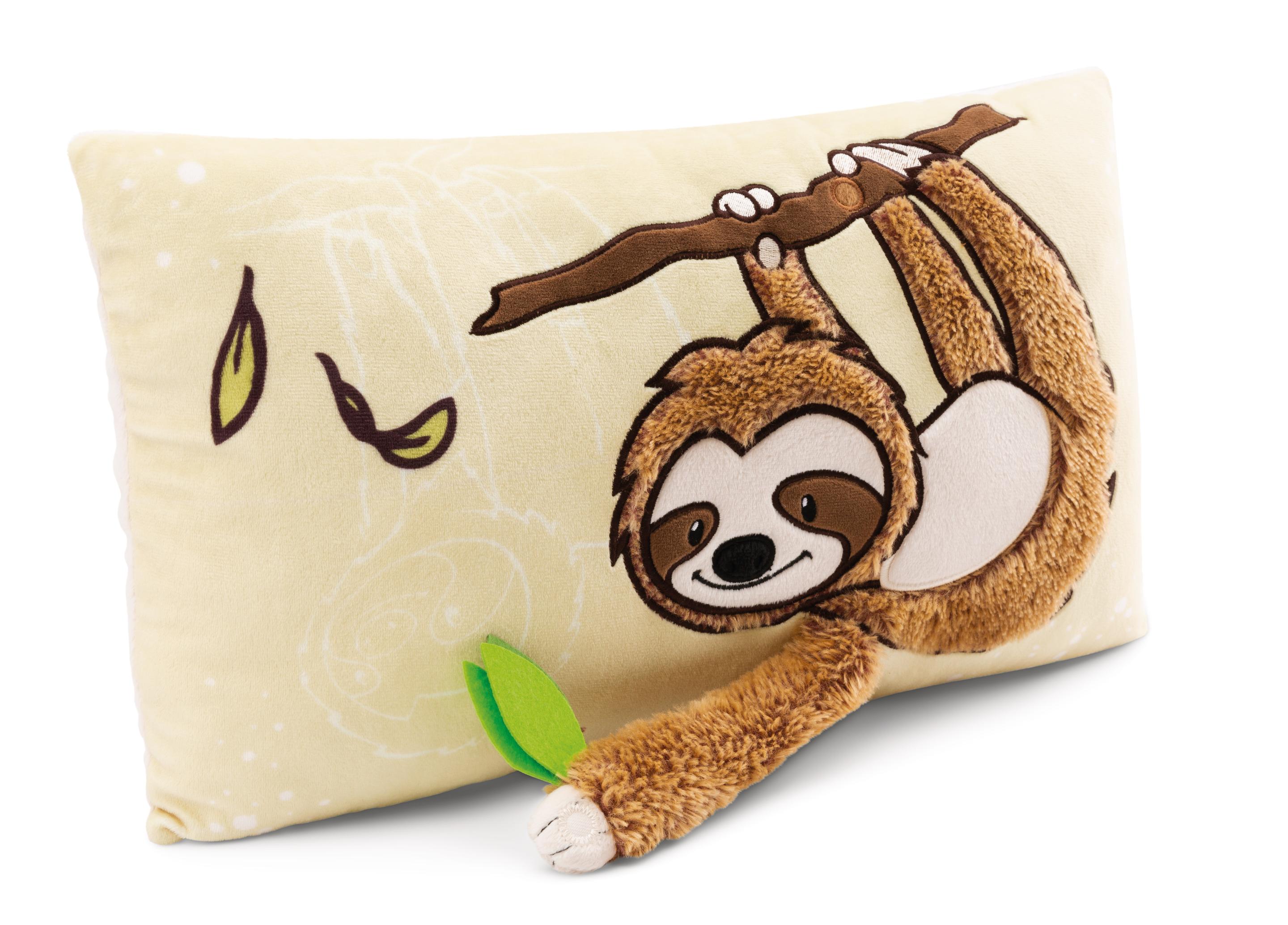 Produktbild NICI Kissen Faultier Slobby 43x25cm GREEN 3 von 5