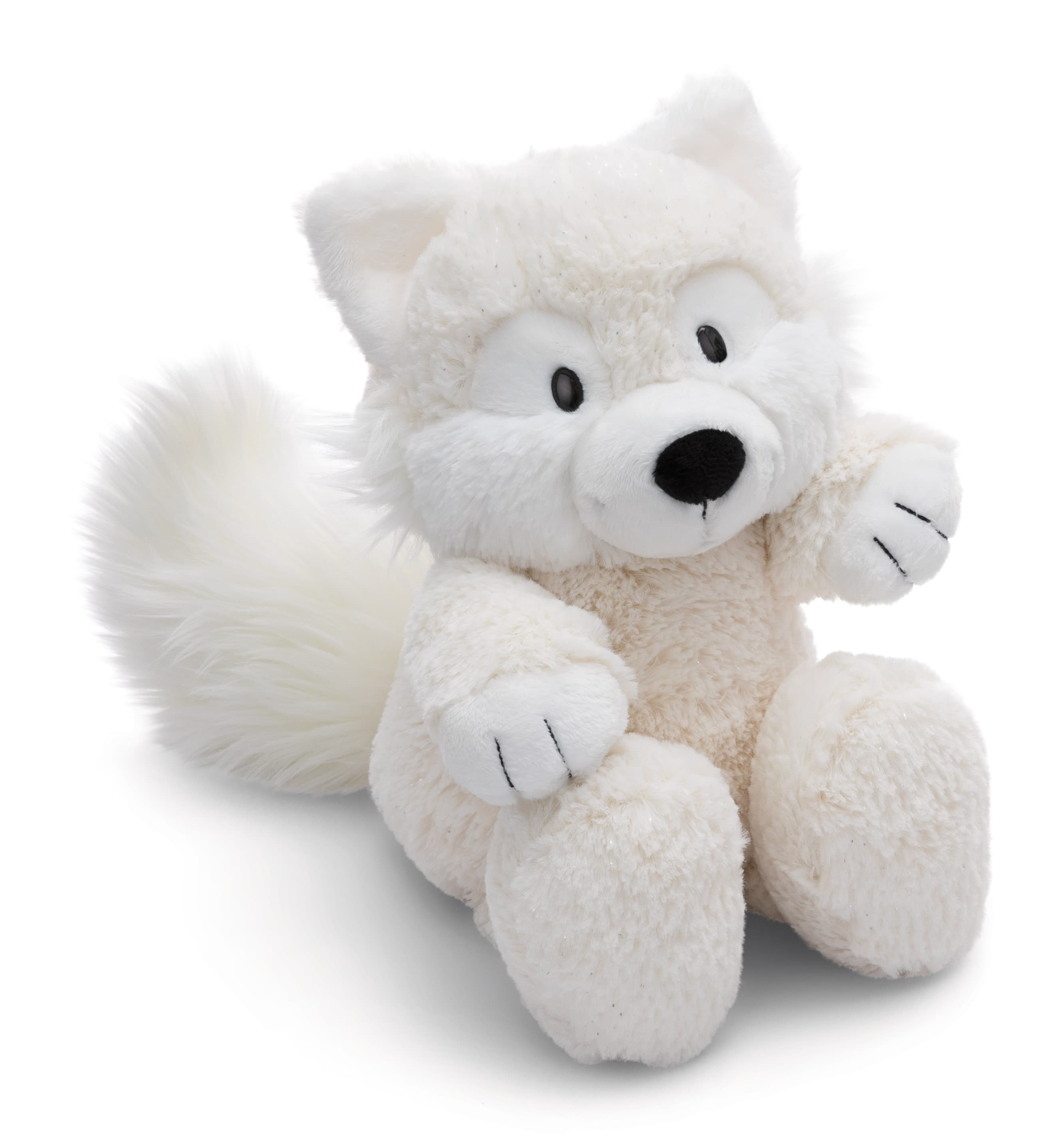 NICI Kuscheltier Polarfuchs Vanja 20cm GREEN