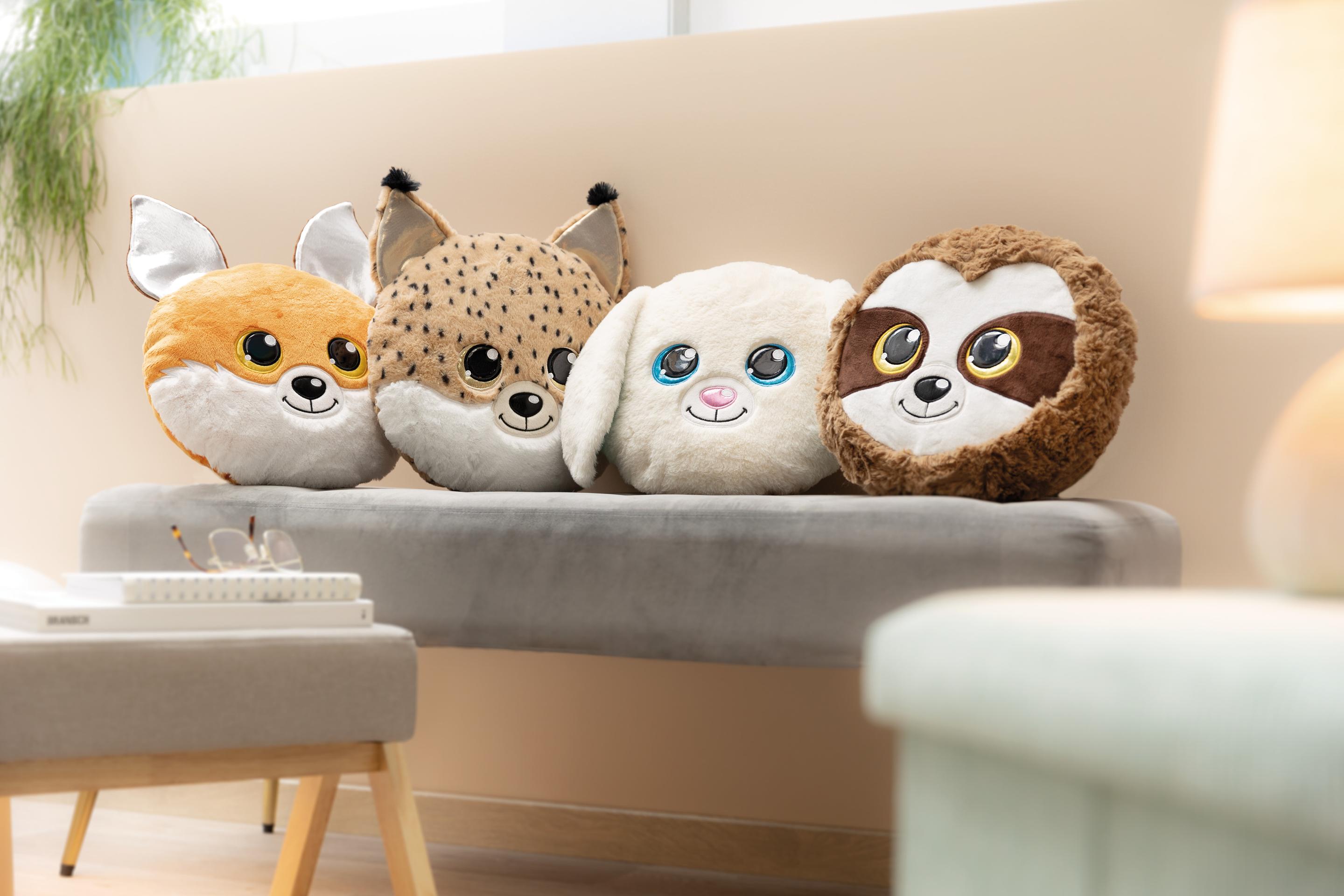 Produktbild NICI Kissen Glubschis Hase Wolli-Dot 32x32cm 5 von 8