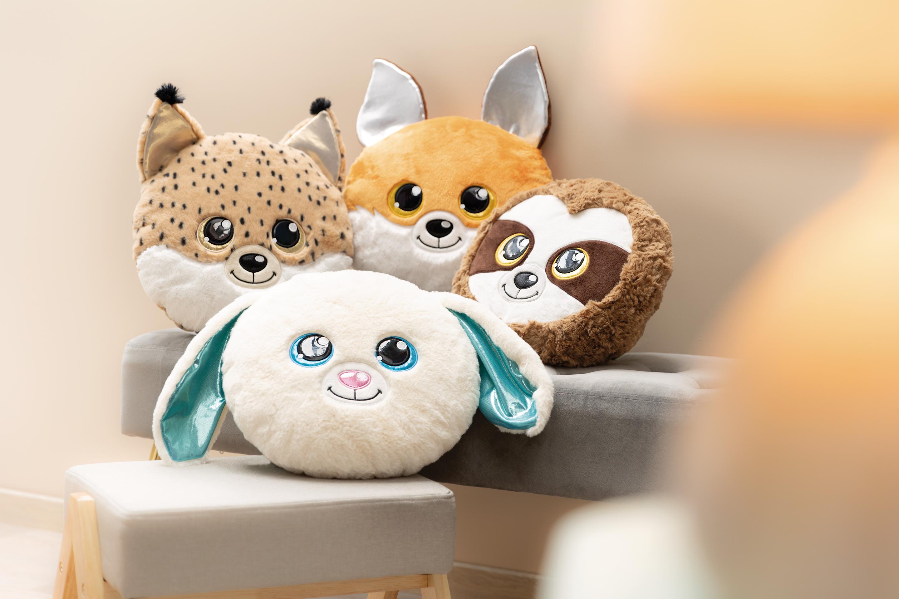 Produktbild NICI Kissen Glubschis Hase Wolli-Dot 32x32cm 3 von 8
