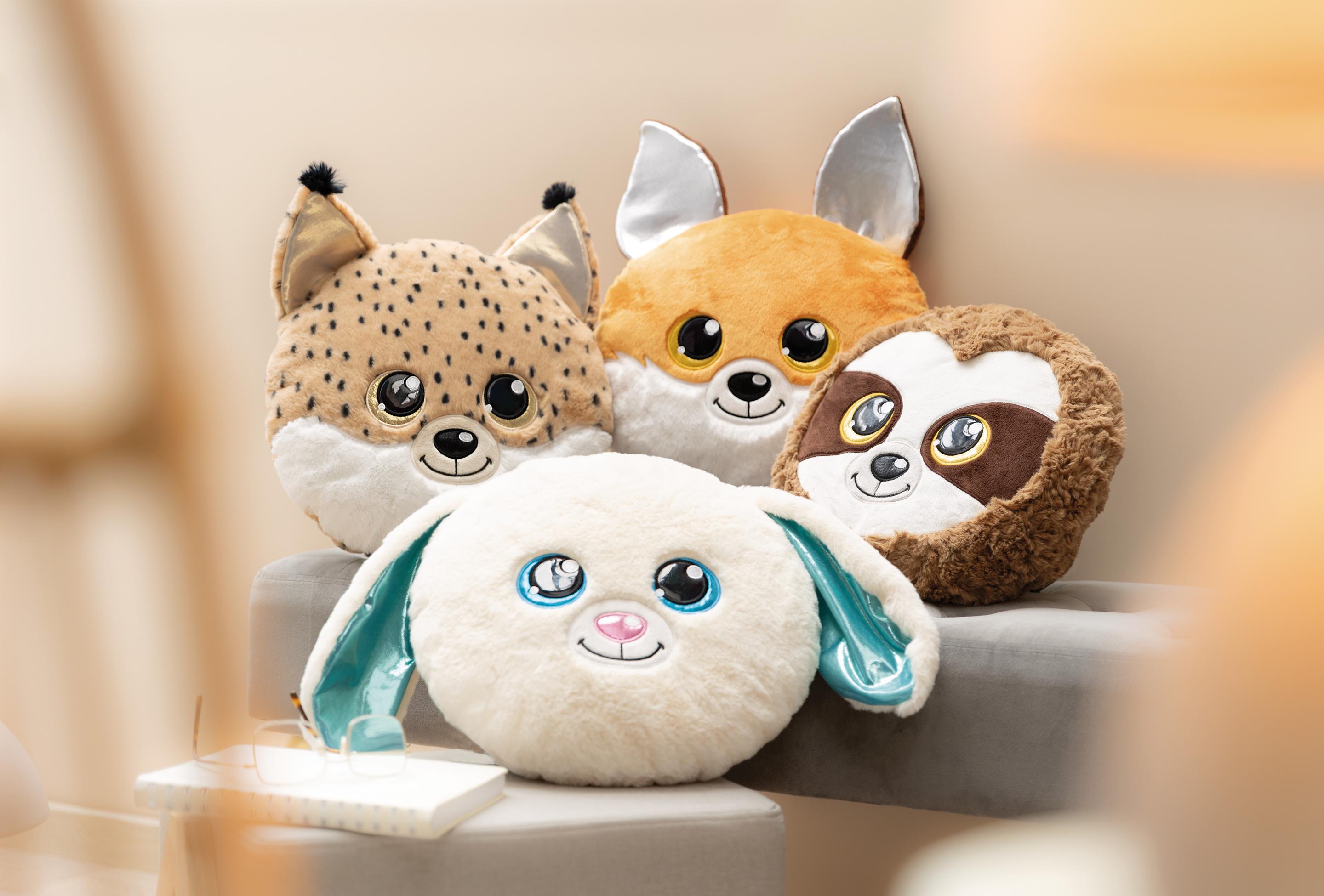 Produktbild NICI Kissen Glubschis Hase Wolli-Dot 32x32cm 2 von 8
