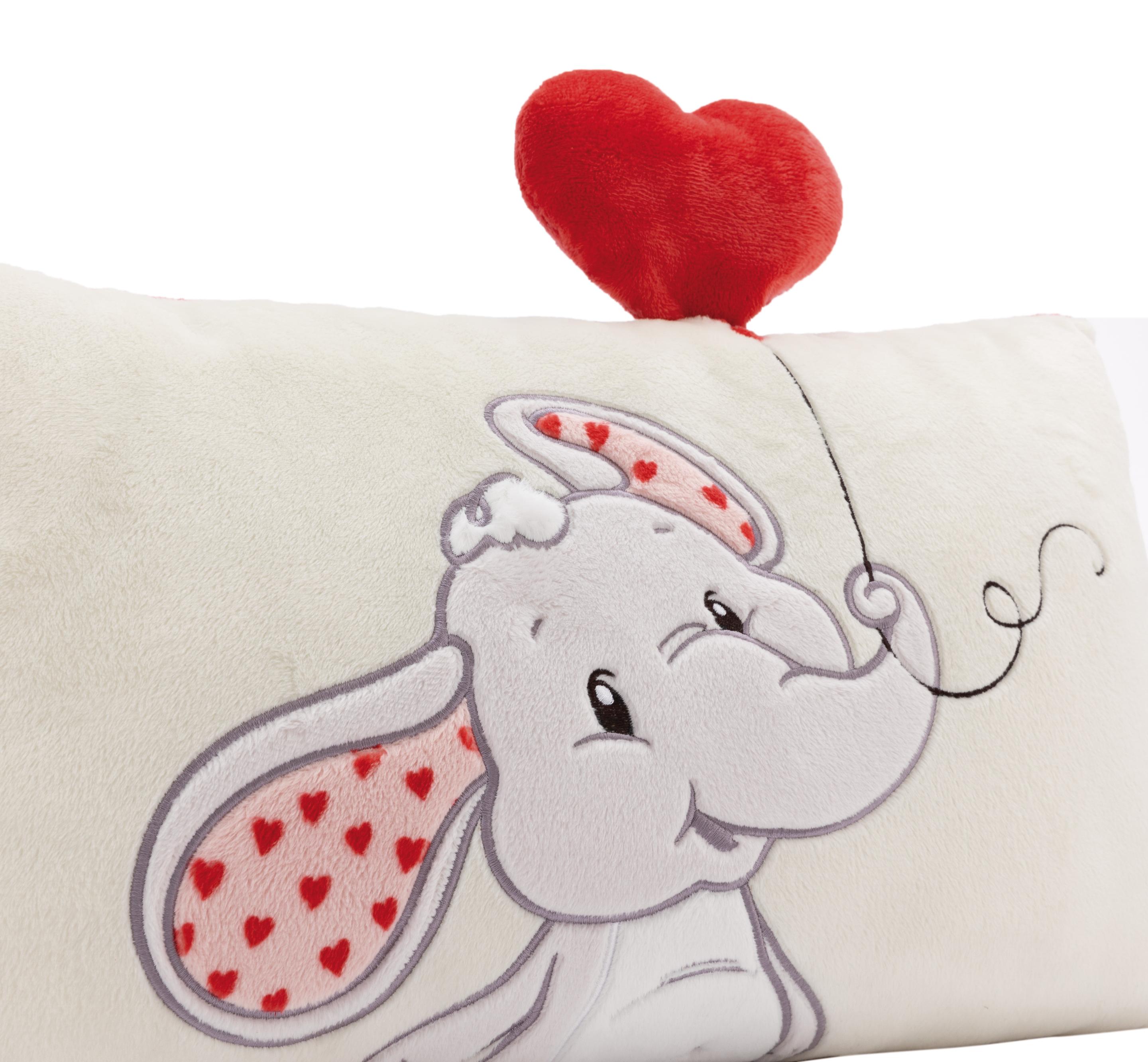 Produktbild NICI Kissen Love Elefant 43x25cm GREEN 2 von 9