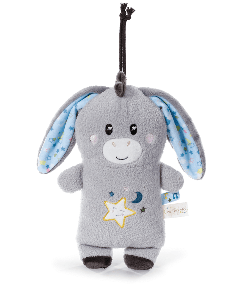 NICI 61614 Baby Einschlafhilfe Esel Littledoo in Geschenkbox