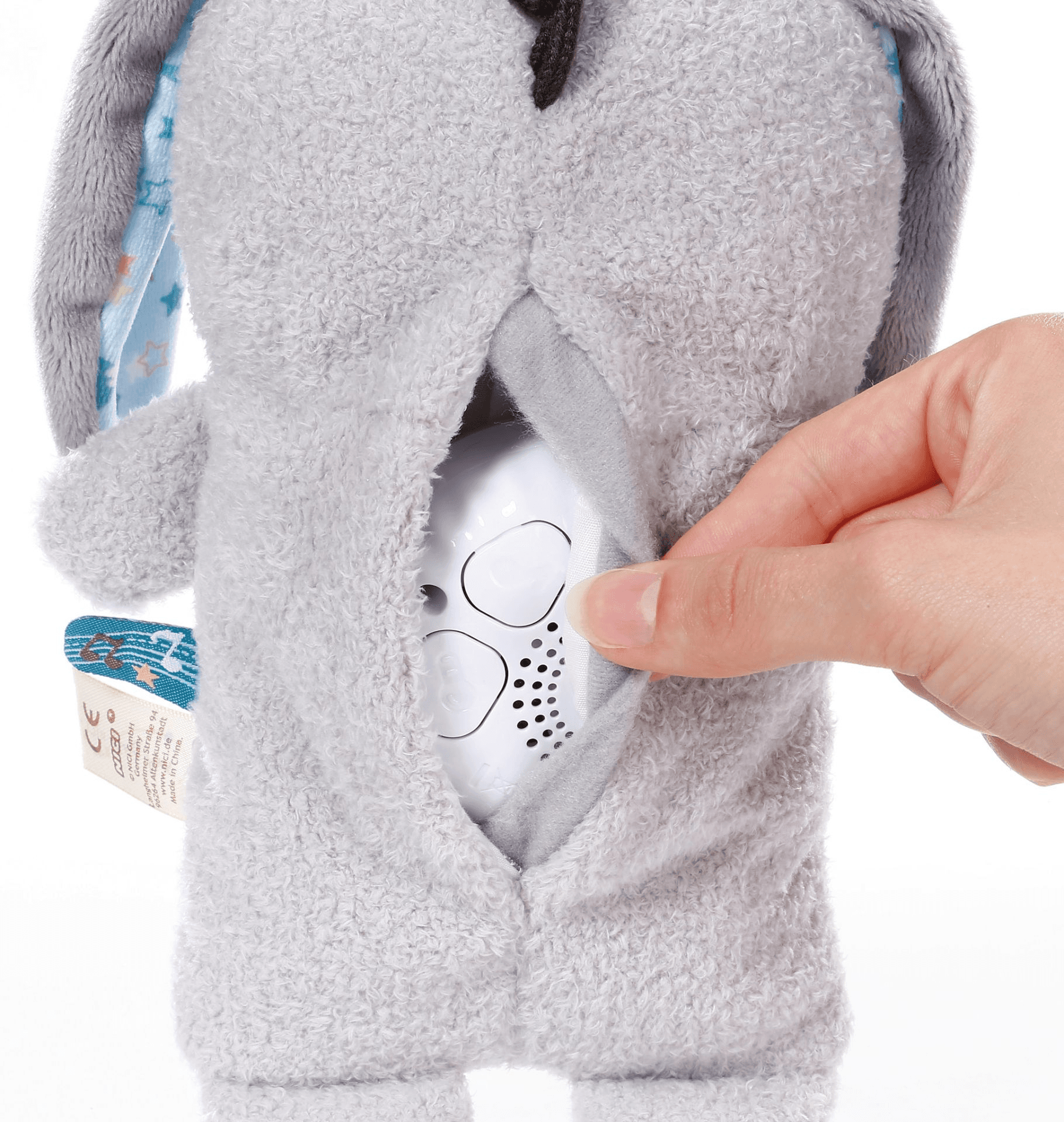 Produktbild NICI 61614 Baby Einschlafhilfe Esel Littledoo in Geschenkbox 6 von 11