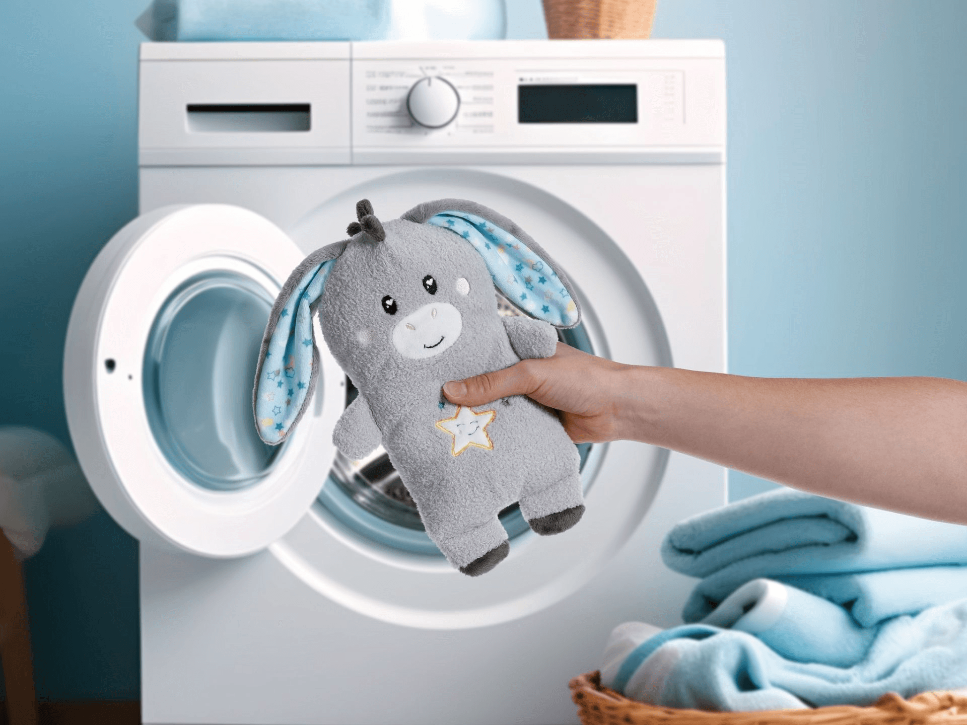 Produktbild NICI 61614 Baby Einschlafhilfe Esel Littledoo in Geschenkbox 3 von 11