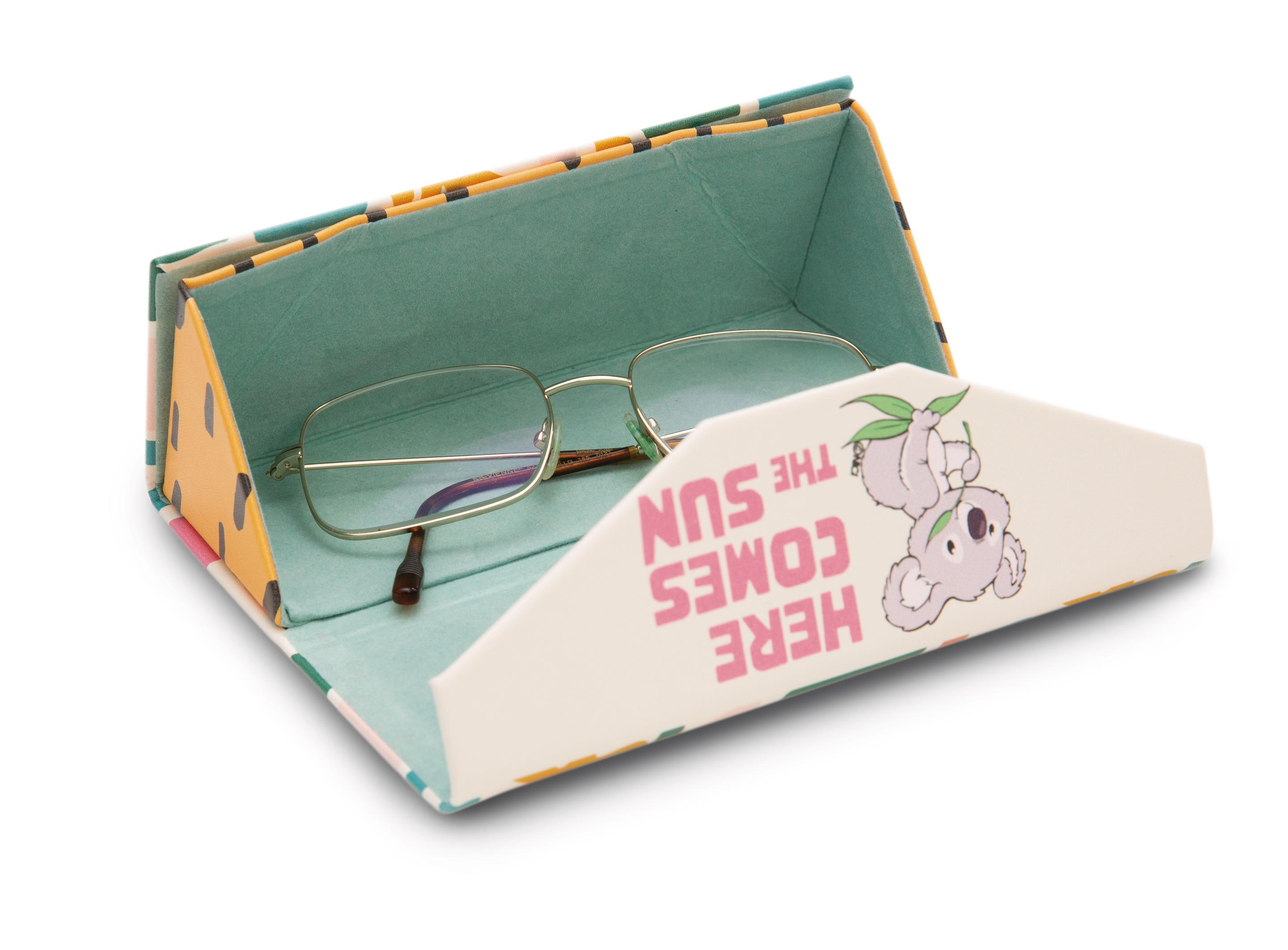 Produktbild NICI Brillenetui Koala faltbares PU Hard Case 16x6,5x6,5cm 2 von 4