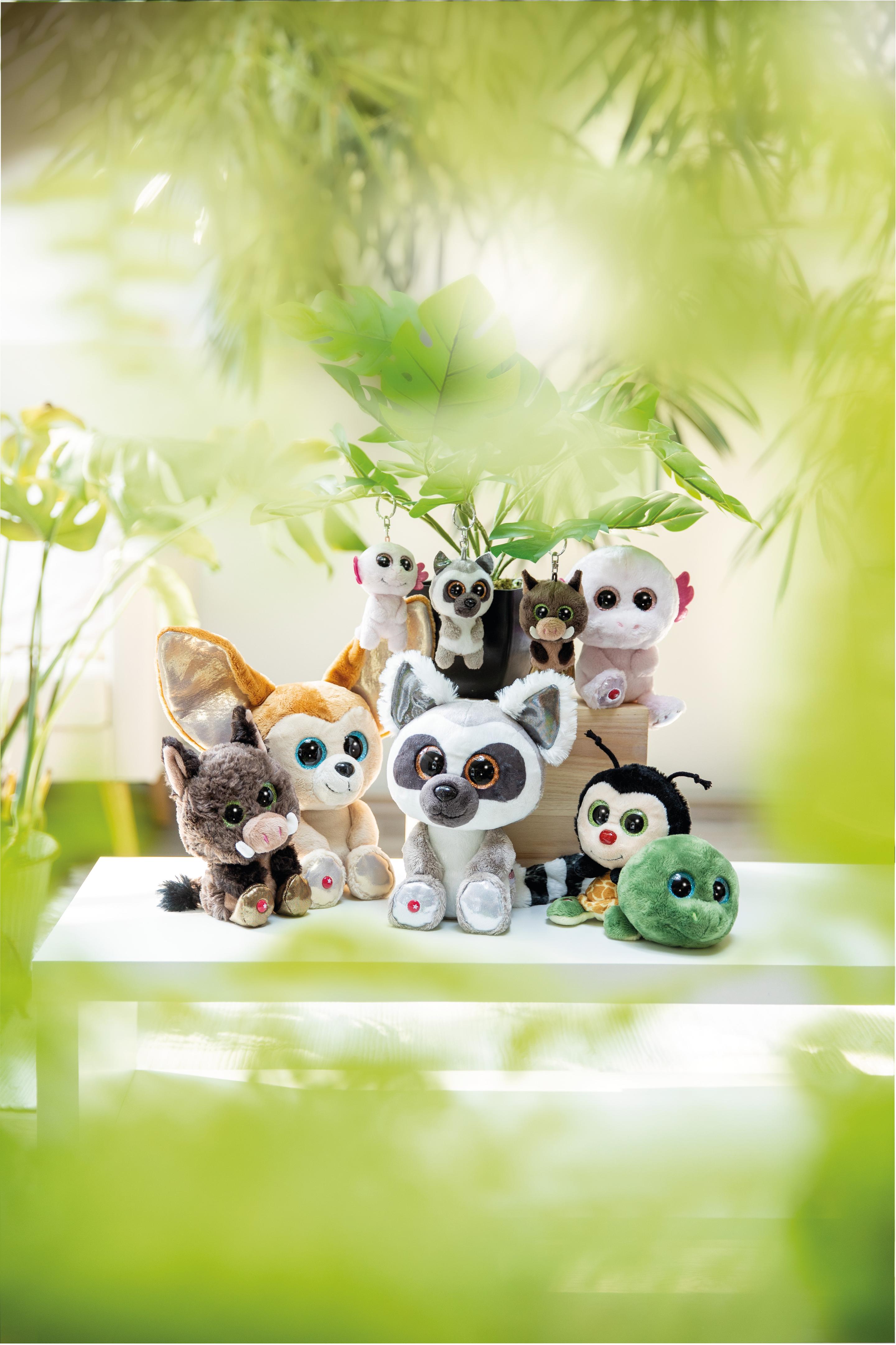 Produktbild NICI Schlüsselanhänger Glubschis Wildschwein Truffle Fluffle 9cm 4 von 5