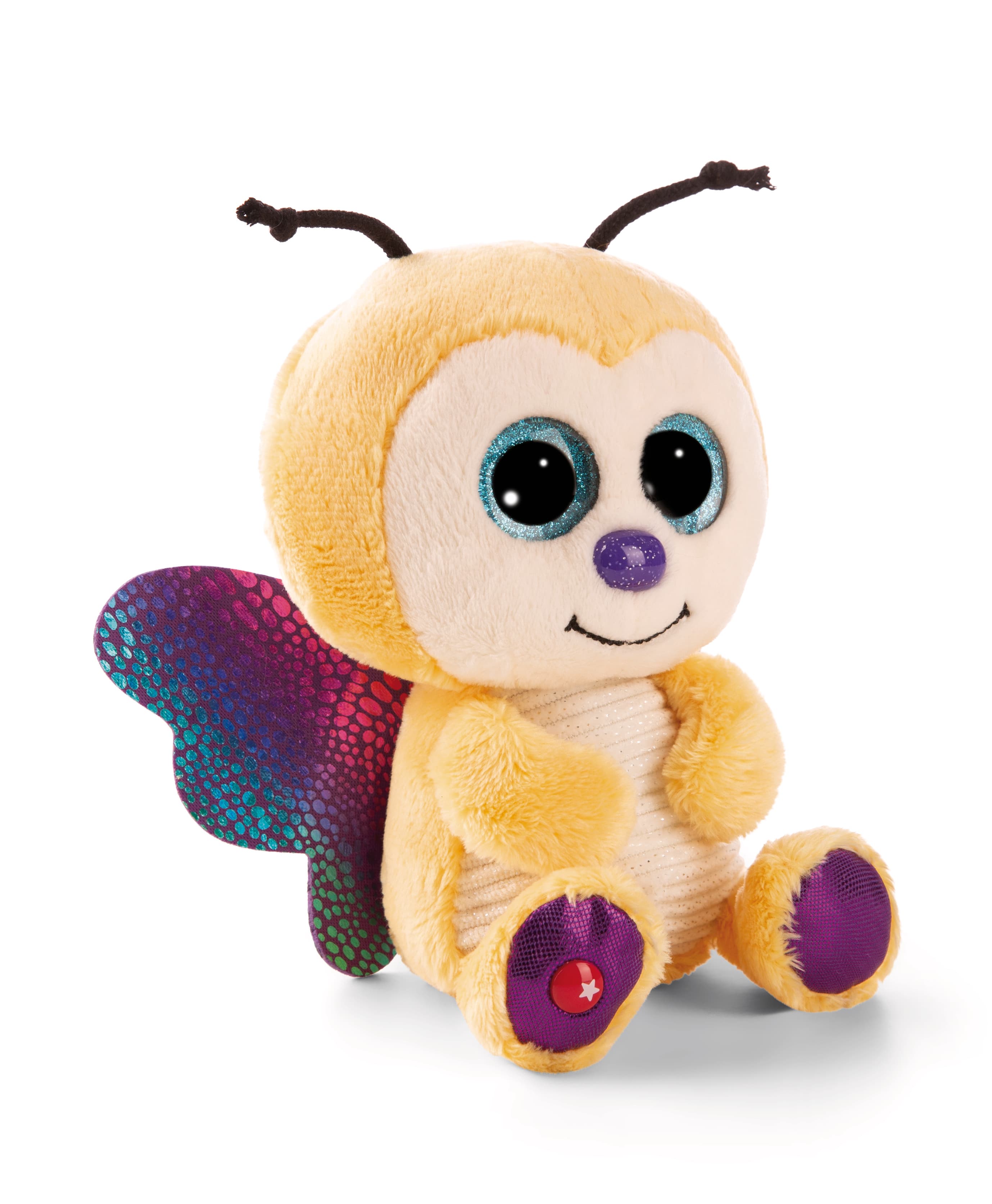 NICI Glubschis Kuscheltier Schmetterling Sunshine Lou schlenkernd  25cm