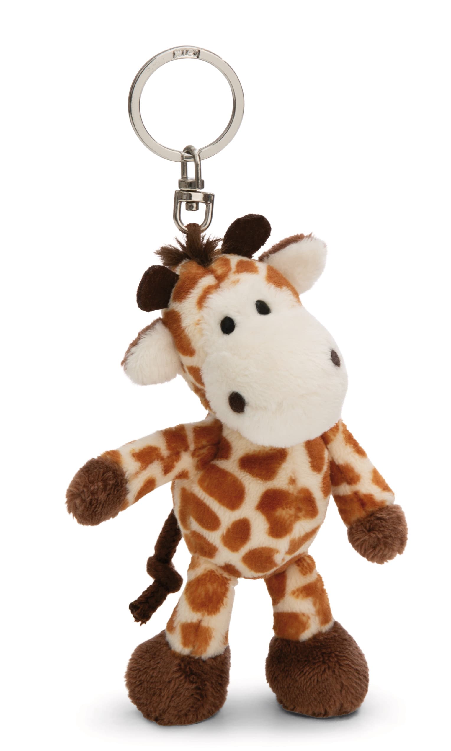 NICI Schlüsselanhänger Beanbag Giraffe 10cm GREEN