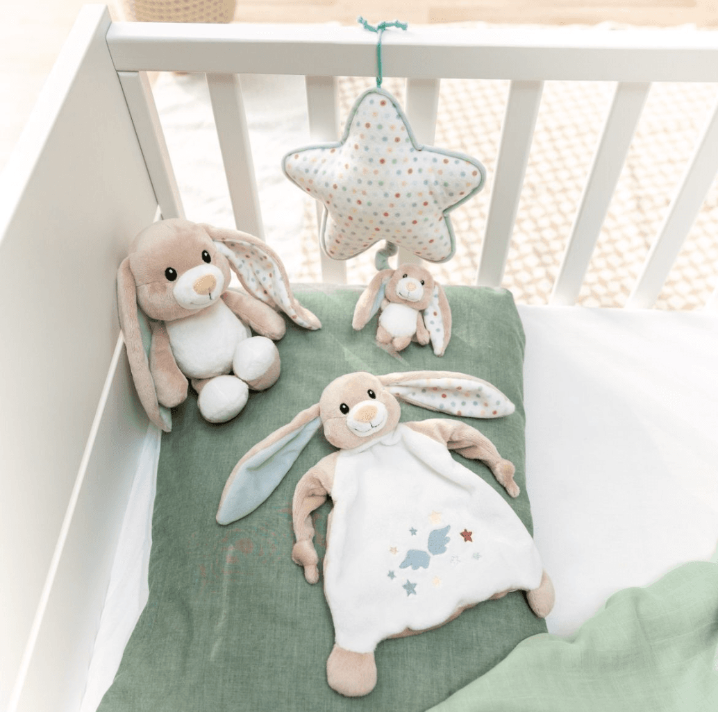 Produktbild NICI 61882 Spieluhr Stern mit Hase Fjella  3 von 5