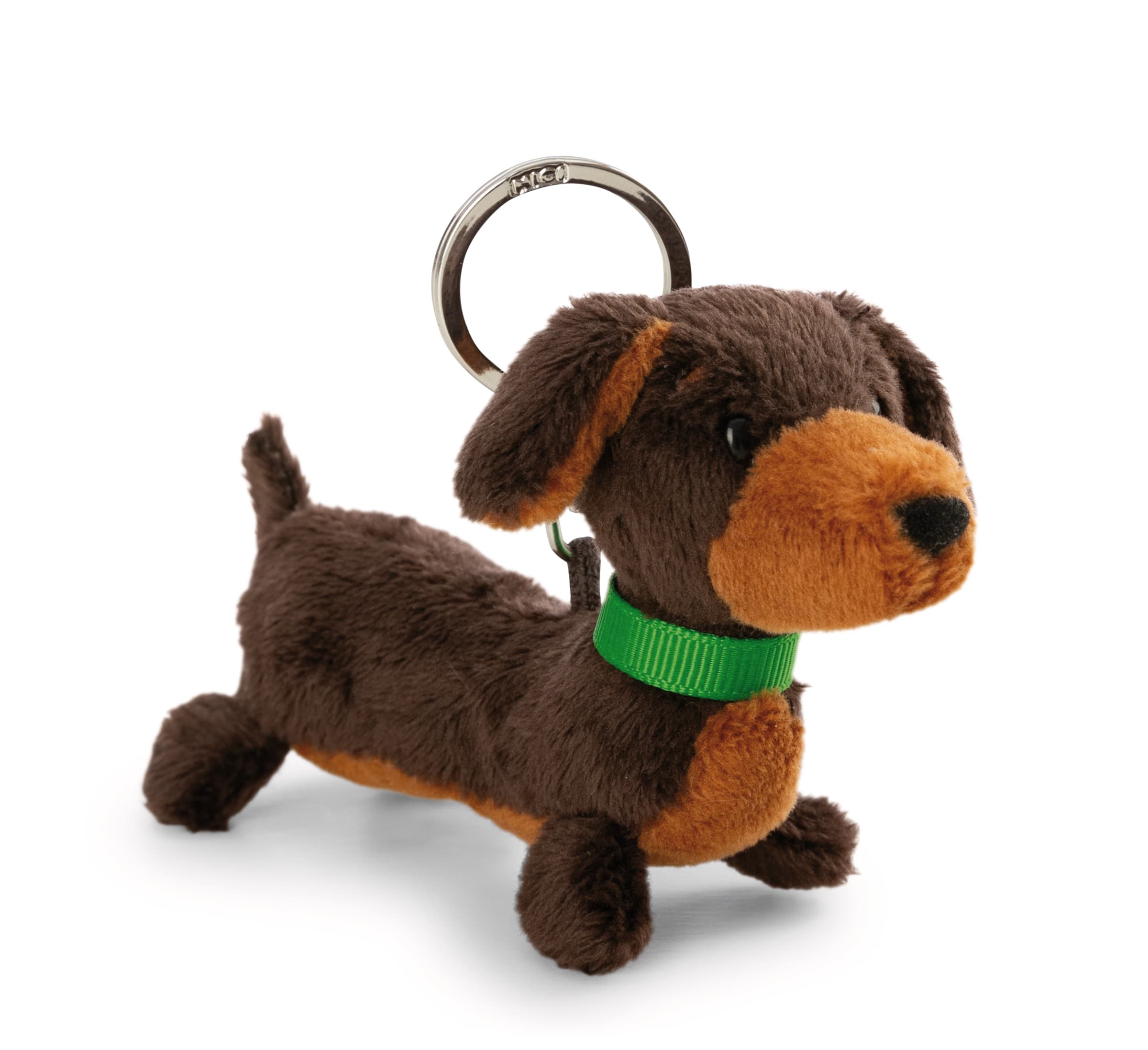 NICI Schlüsselanhänger Dackel 10cm liegend