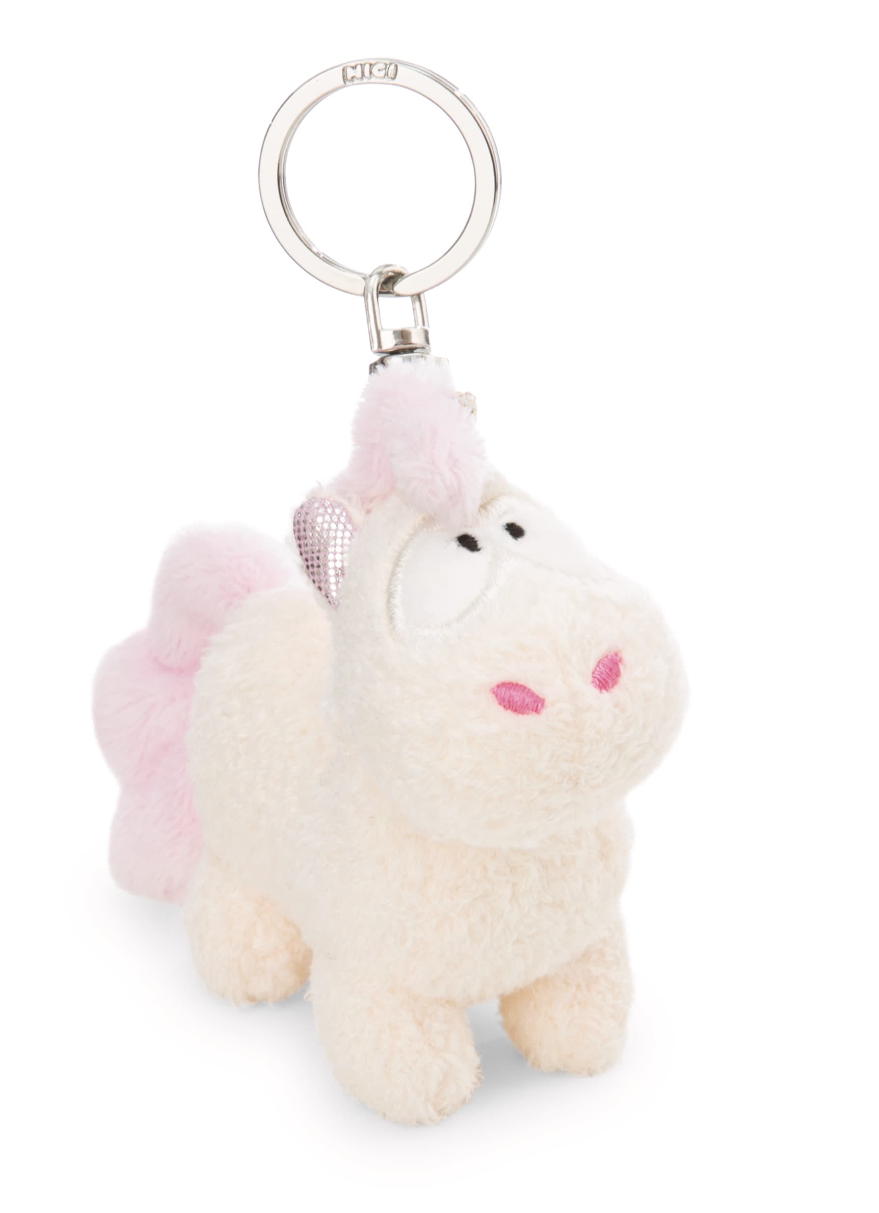 NICI Schlüsselanhänger Einhorn Creamy Pink 10cm GREEN