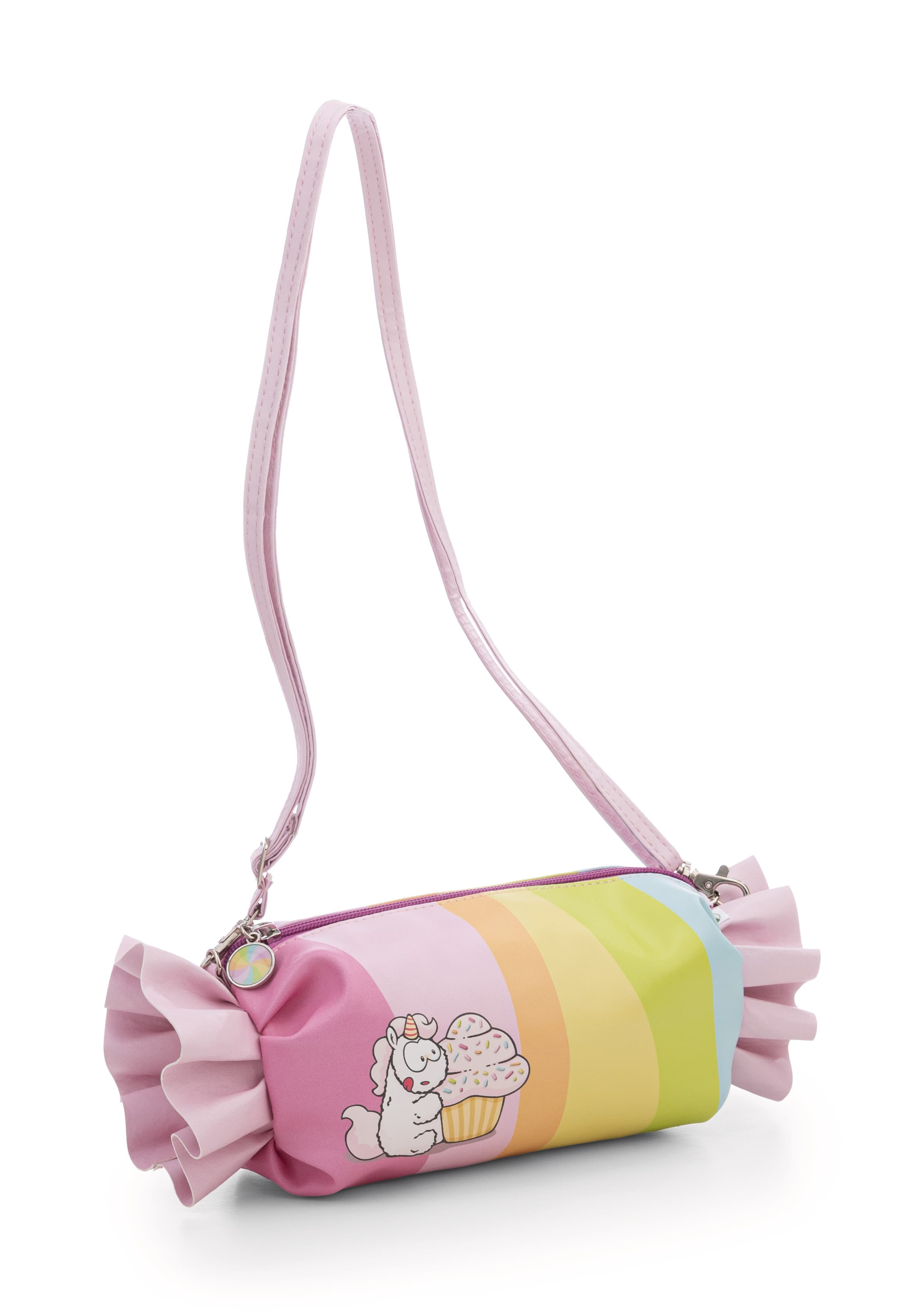 NICI Theodor&Friends Tasche Bonbon mit Tragegurt