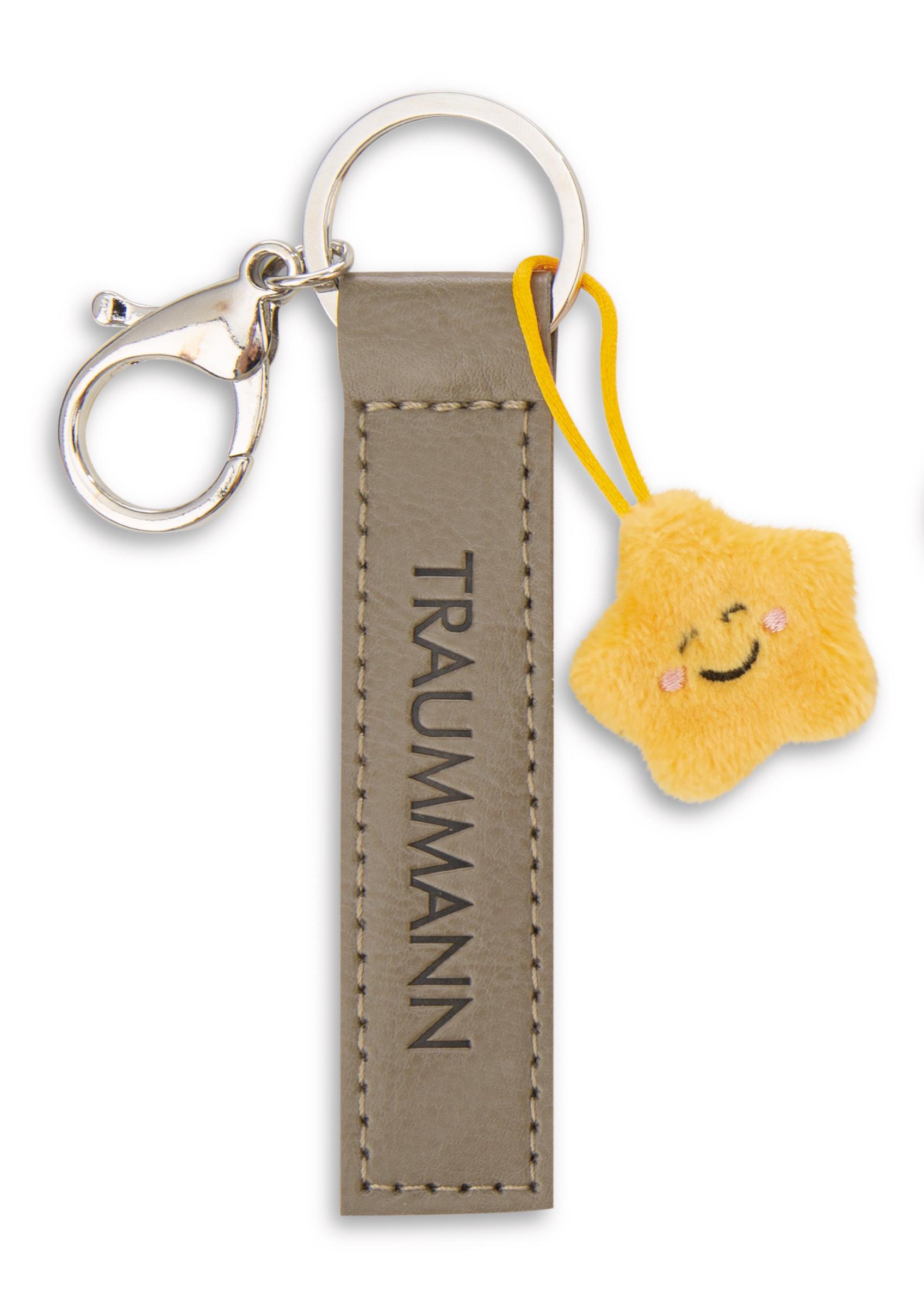 NICI Schlüsselanhänger »Traummann« Kunstlederband olive 10cm