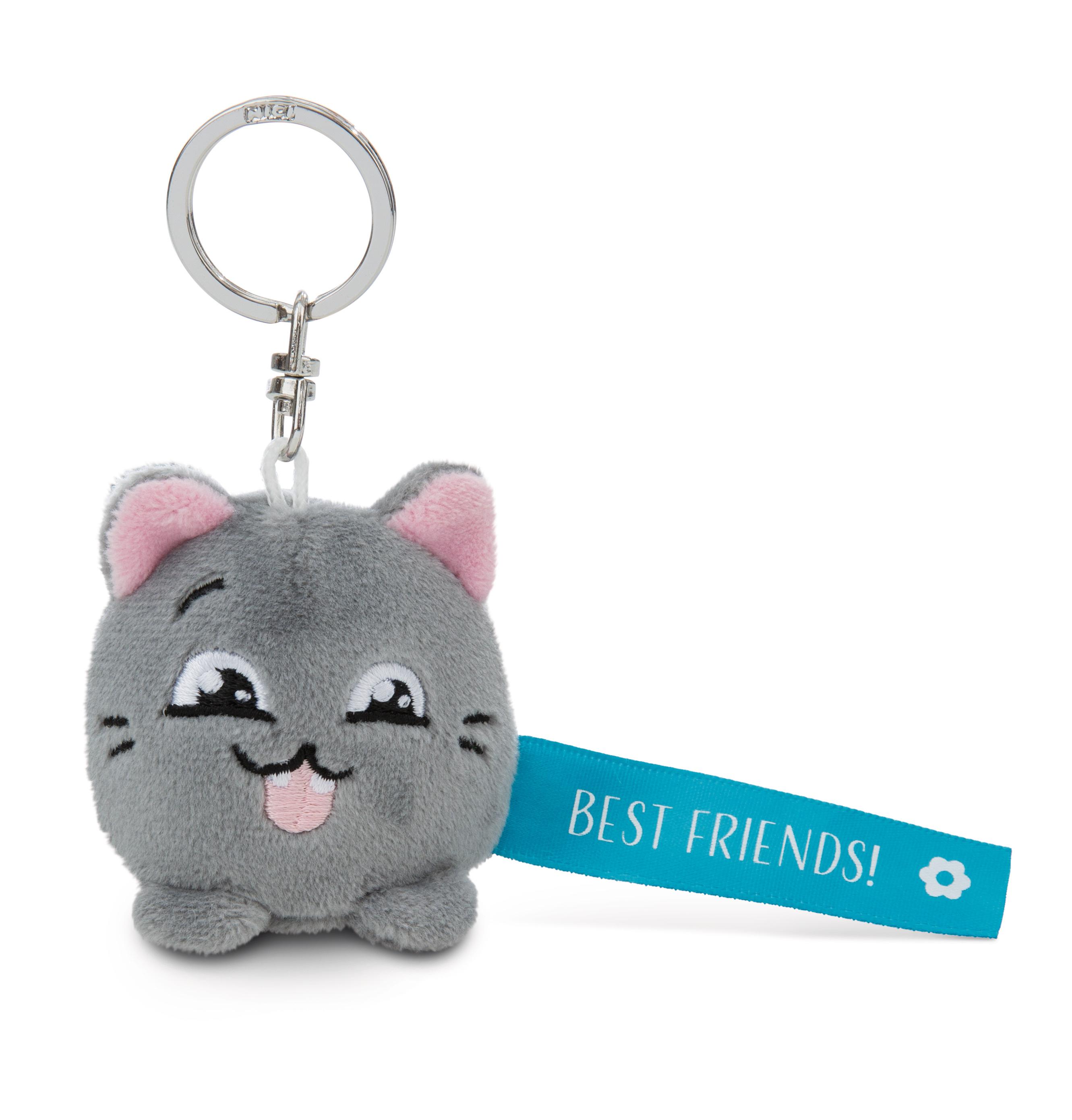 NICI Schlüsselanhänger Katze »Best Friend!« blau 5cm
