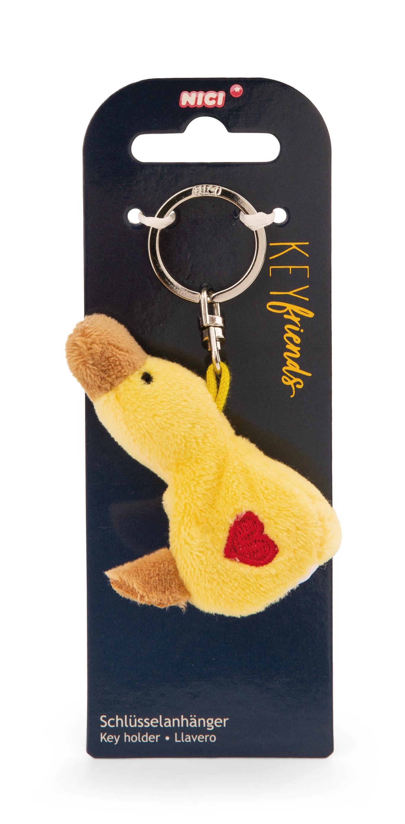Produktbild NICI Schlüsselanhänger Ente mit Herz 5cm 4 von 4