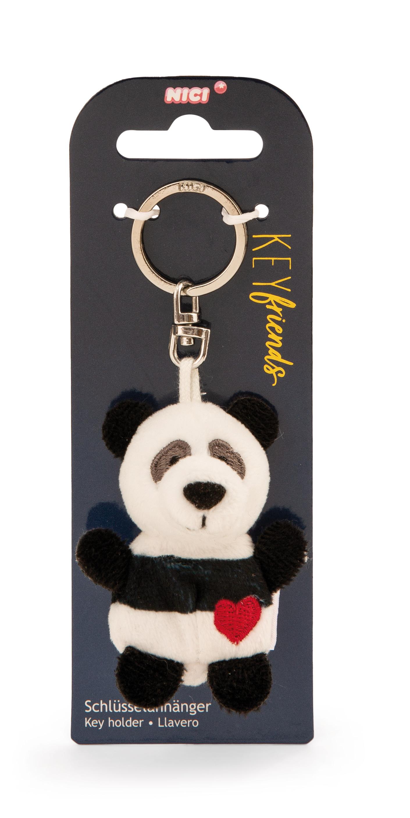 Produktbild NICI Schlüsselanhänger Panda mit Herz 5cm 3 von 3