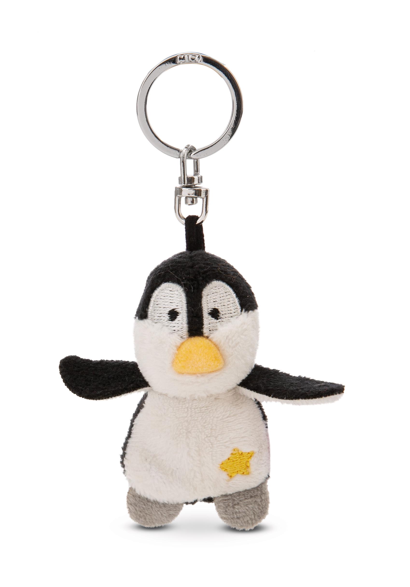 NICI Schlüsselanhänger Pinguin mit Stern 5cm