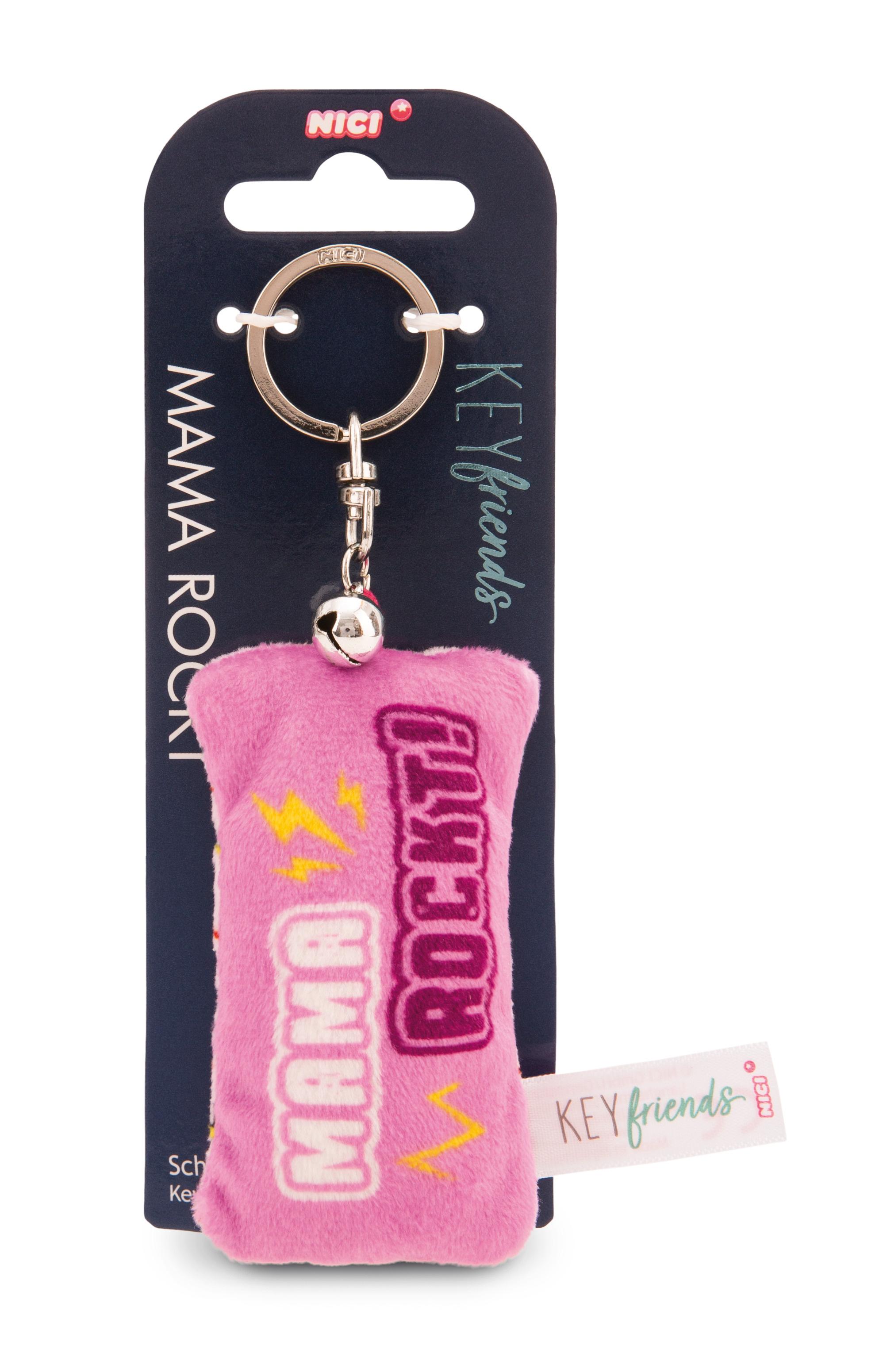 Produktbild NICI Schlüsselanhänger Mini Plüschkissen »Mama rockt!« 8cm 4 von 4