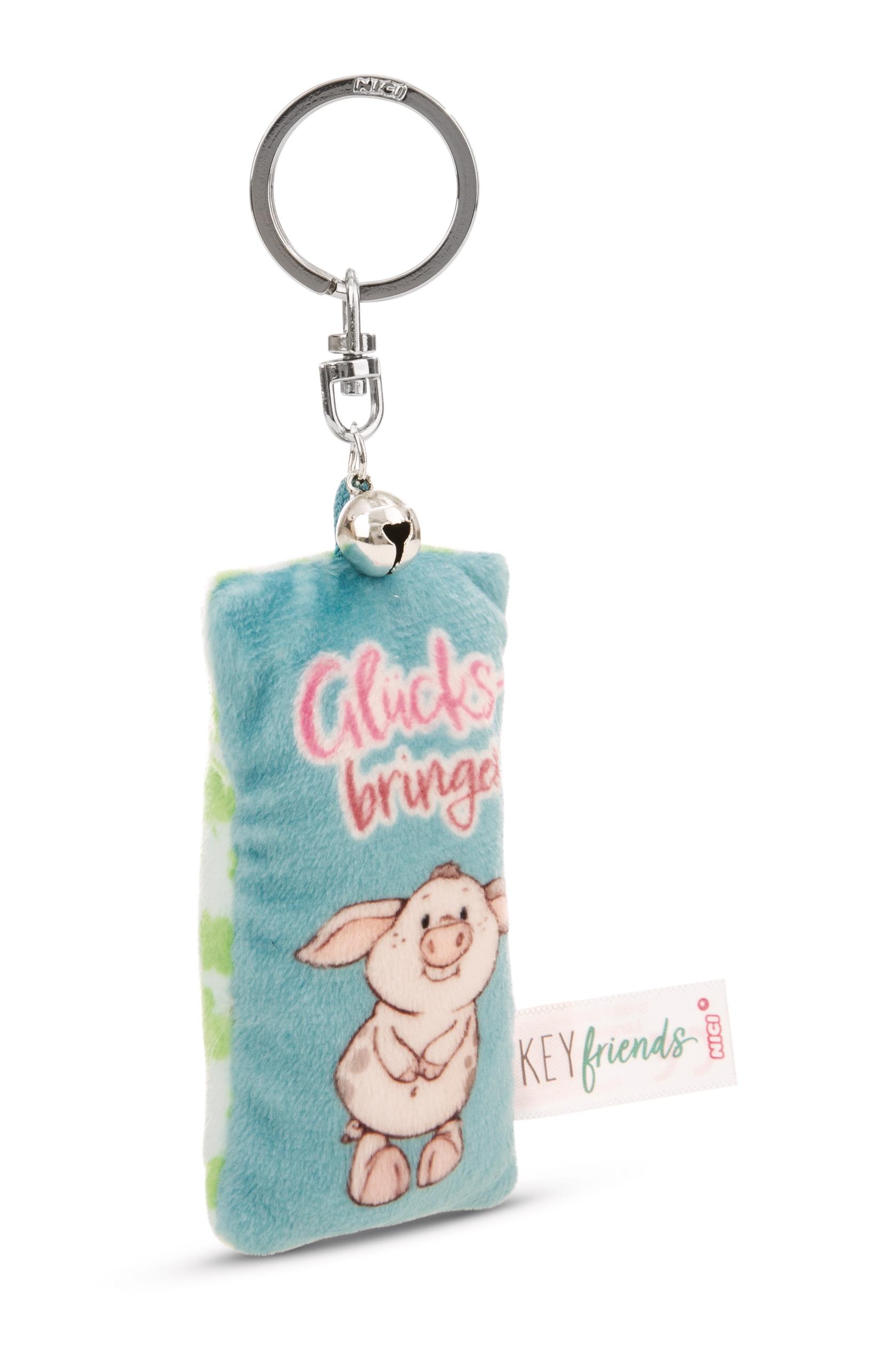 NICI Schlüsselanhänger Mini Plüschkissen »Glücksbringer« 8cm