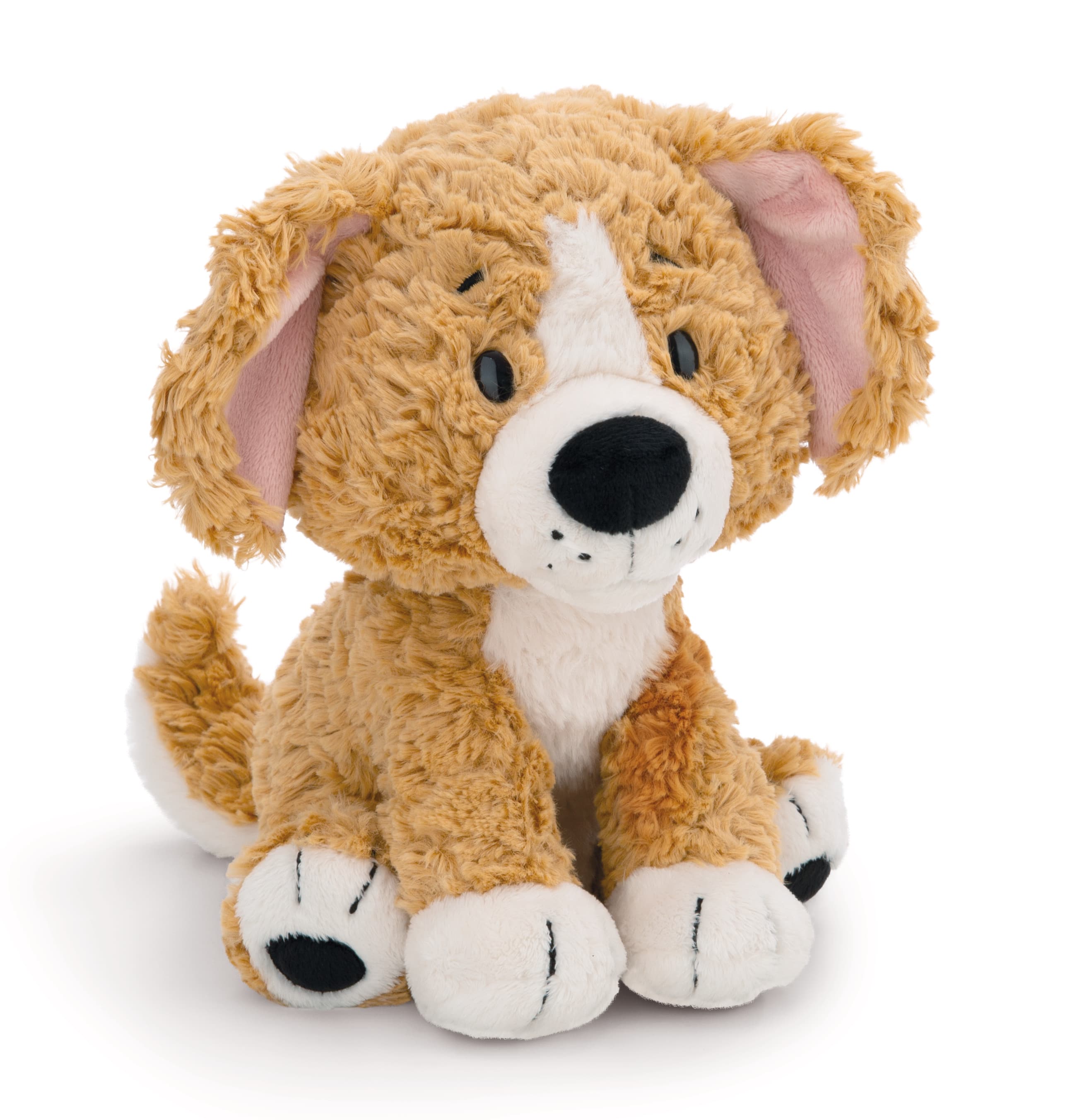 NICI Kuscheltier Hund braun sitzend 20cm GREEN