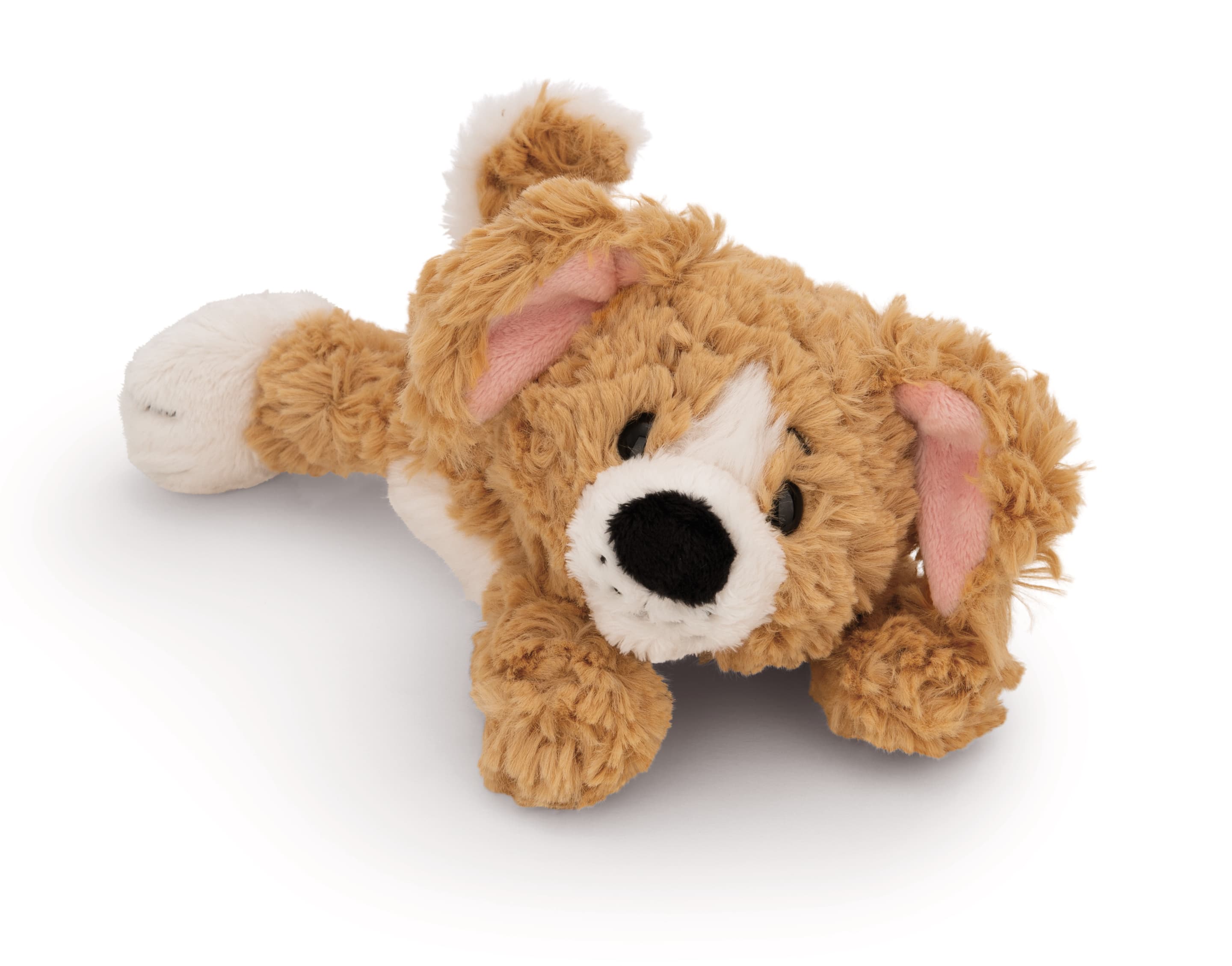 NICI Kuscheltier Hund braun liegend 20cm GREEN