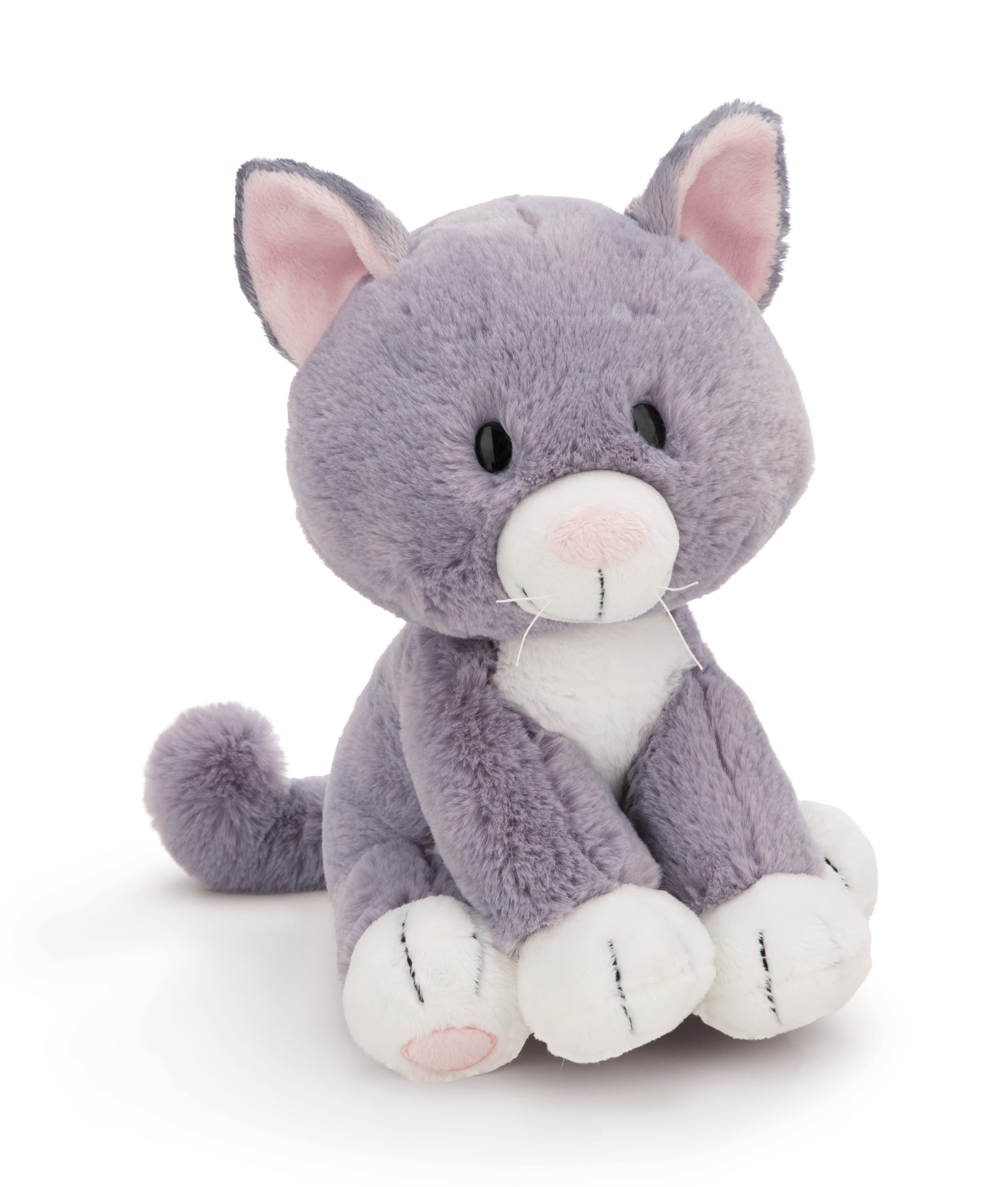 NICI Kuscheltier Katze grau sitzend 25cm GREEN