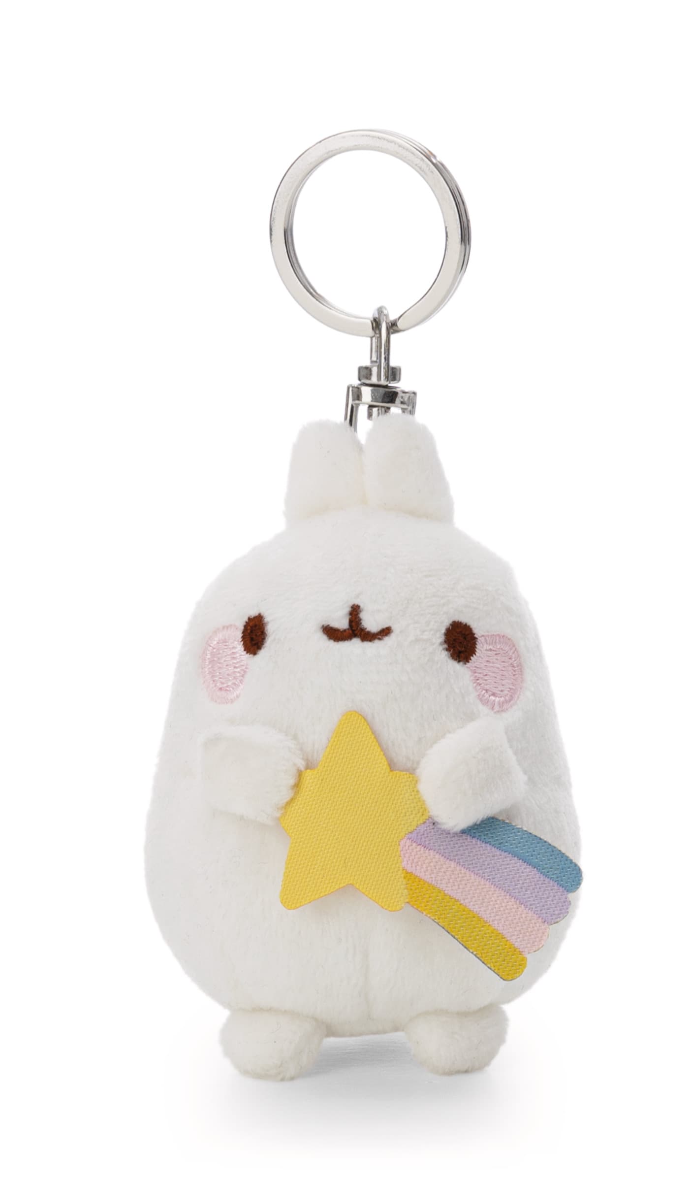 NICI Schlüsselanhänger Molang mit Sternschnuppe 8cm