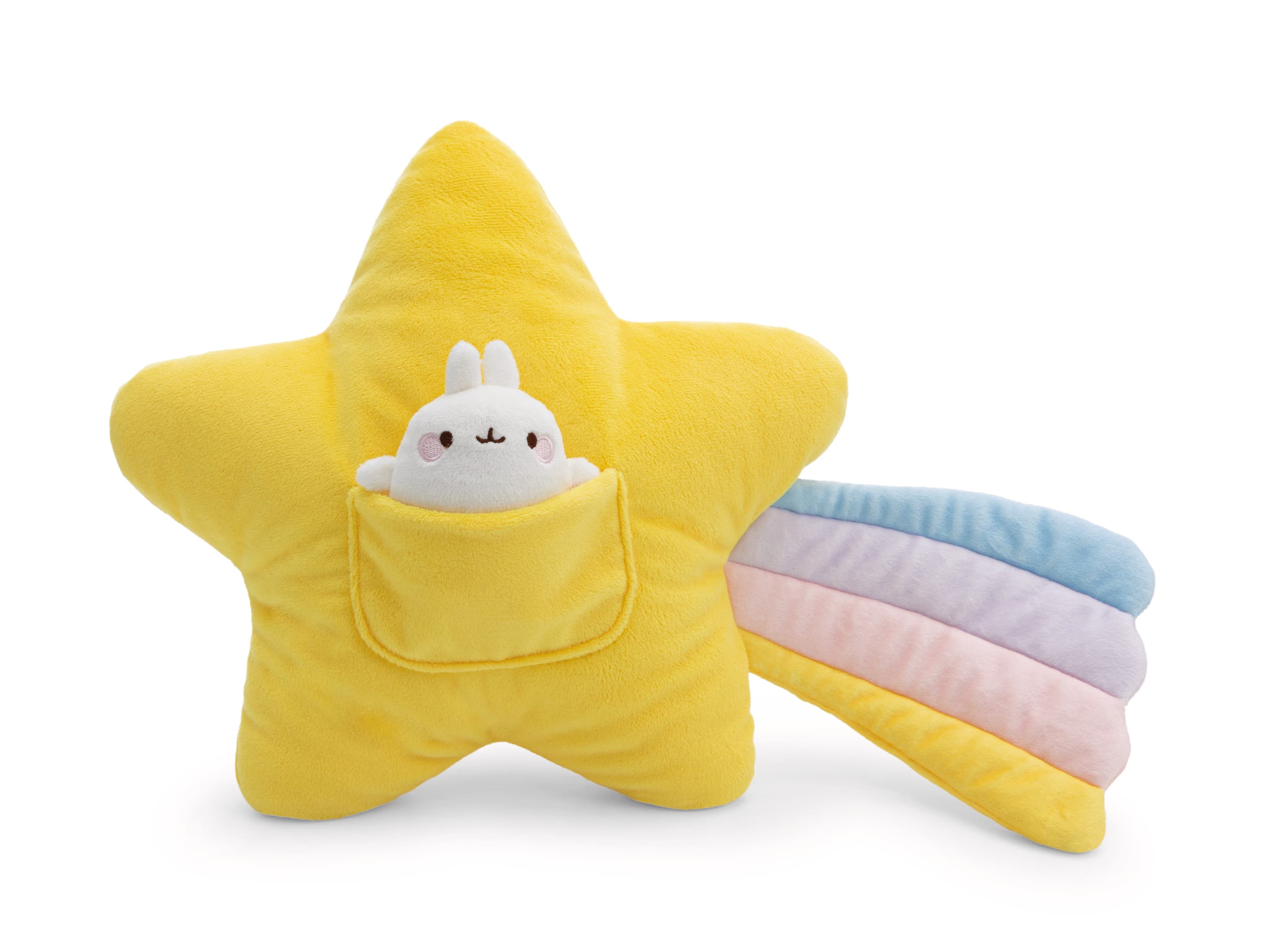 NICI Kissen Molang Sternschnuppe 40x28cm