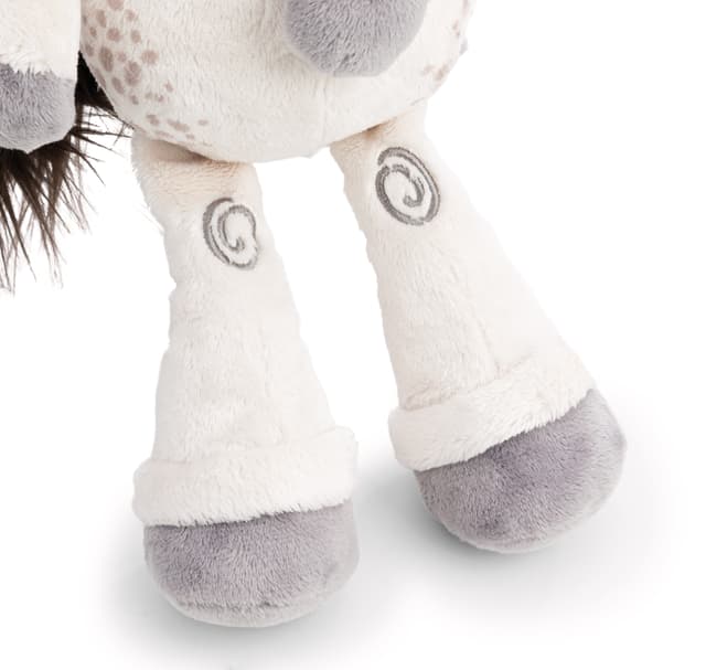NICI knuffel kat Bengaal 12cm, slapend in mand - Pluche knuffel om te knuffelen en van te houden - Duurzaam geproduceerd van gerecycled materiaal - 49747