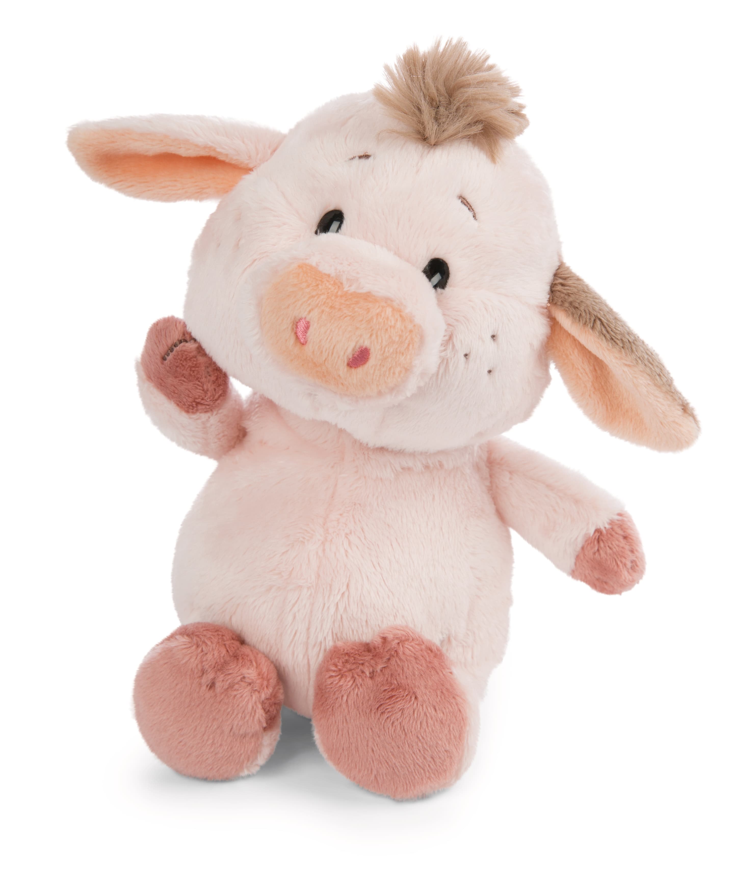 NICI Kuscheltier Schwein Pigwick schlenkernd 22cm GREEN