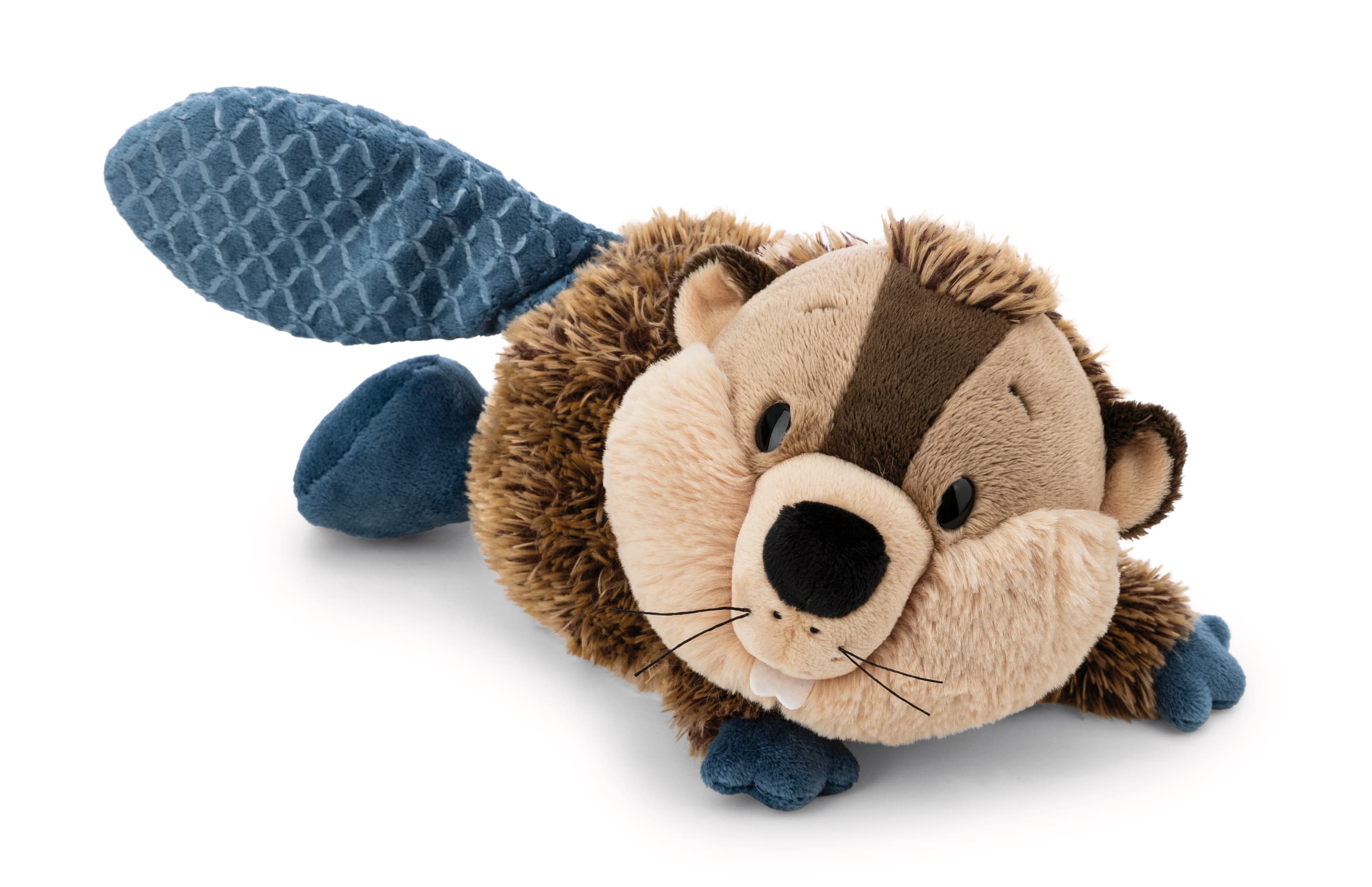 NICI Kuscheltier Biber Harry Woodsnacker liegend 30cm GREEN