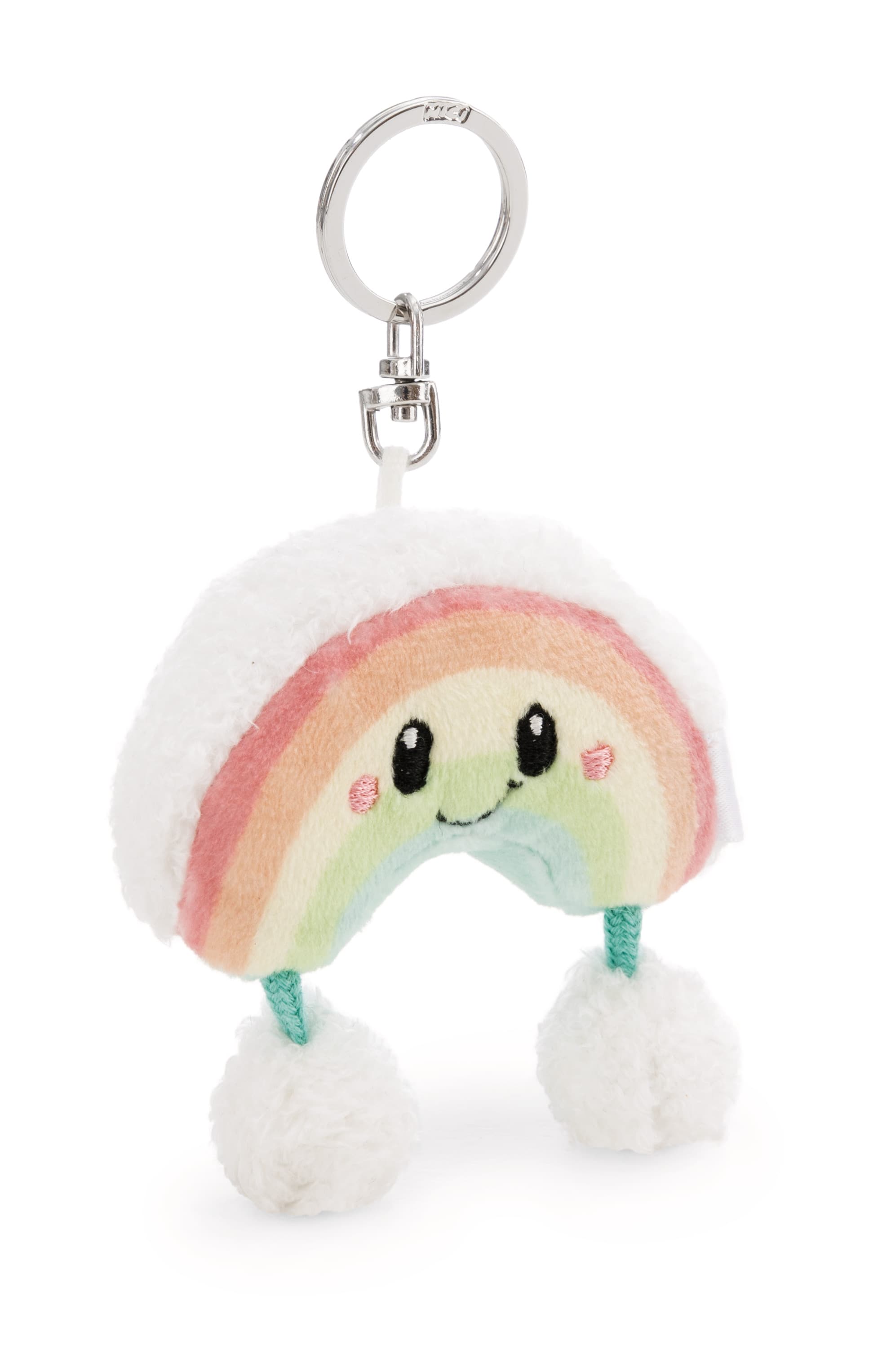 NICI Schlüsselanhänger Regenbogen Nibsi 7cm GREEN