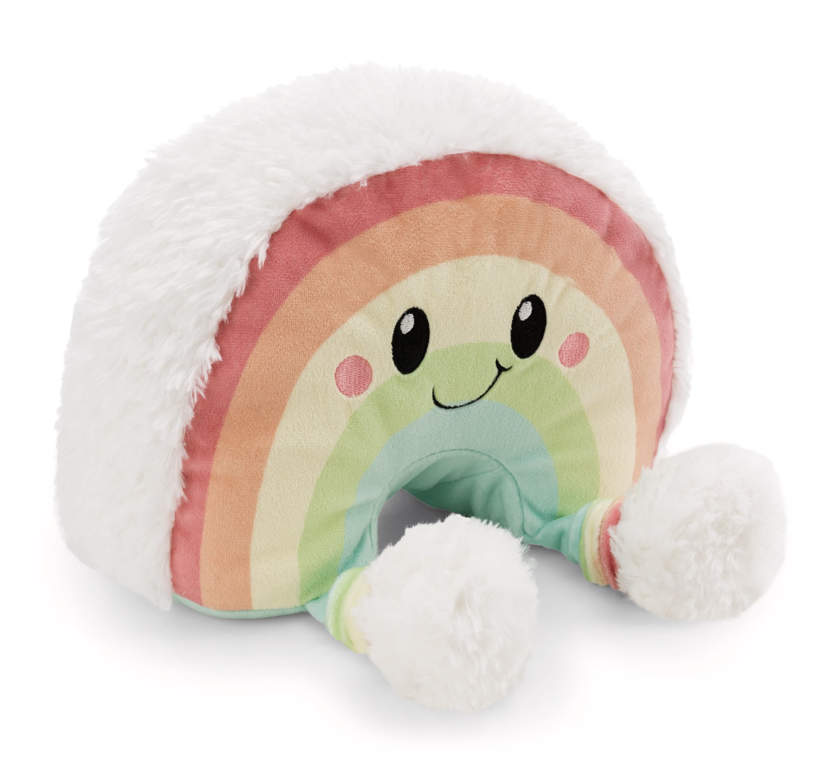 NICI Kuscheltier Regenbogen Nibsi schlenkernd 20cm GREEN