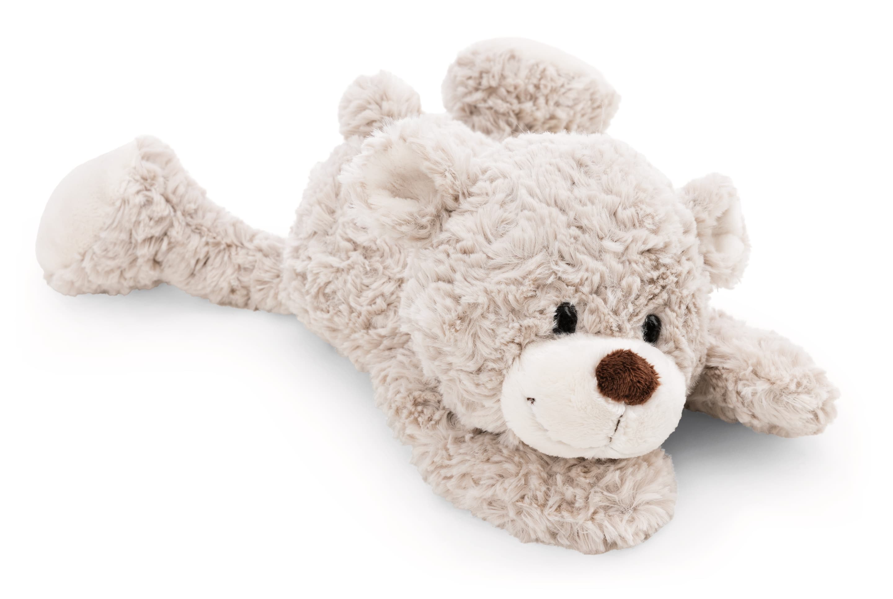 NICI Kuscheltier Bär Finni liegend 30cm GREEN