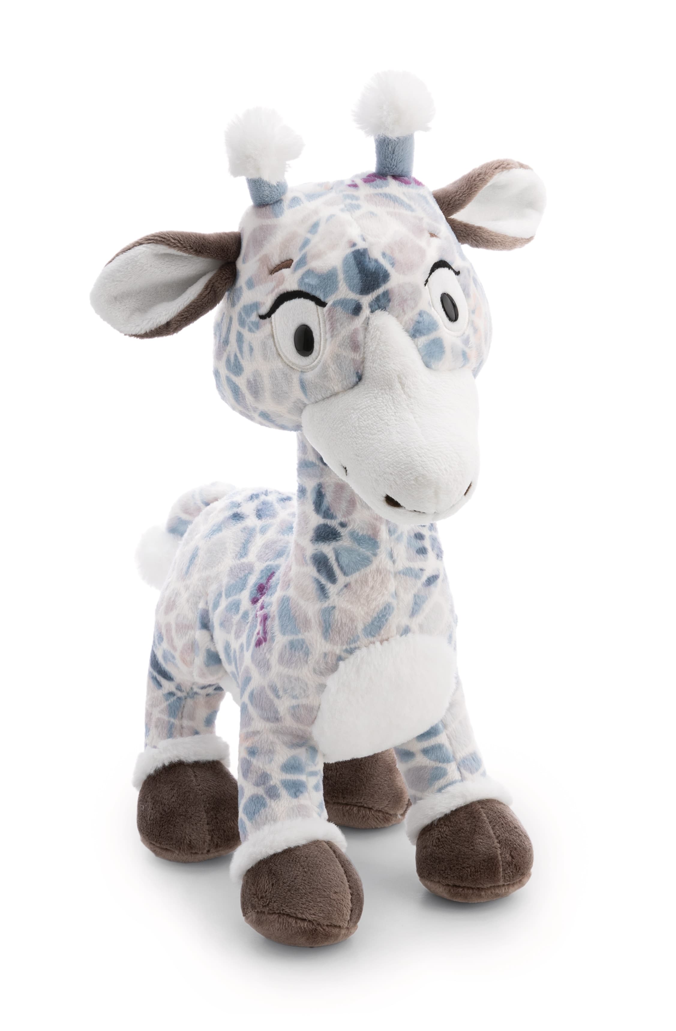 NICI Kuscheltier Giraffe Winny Winterfur stehend 27cm GREEN