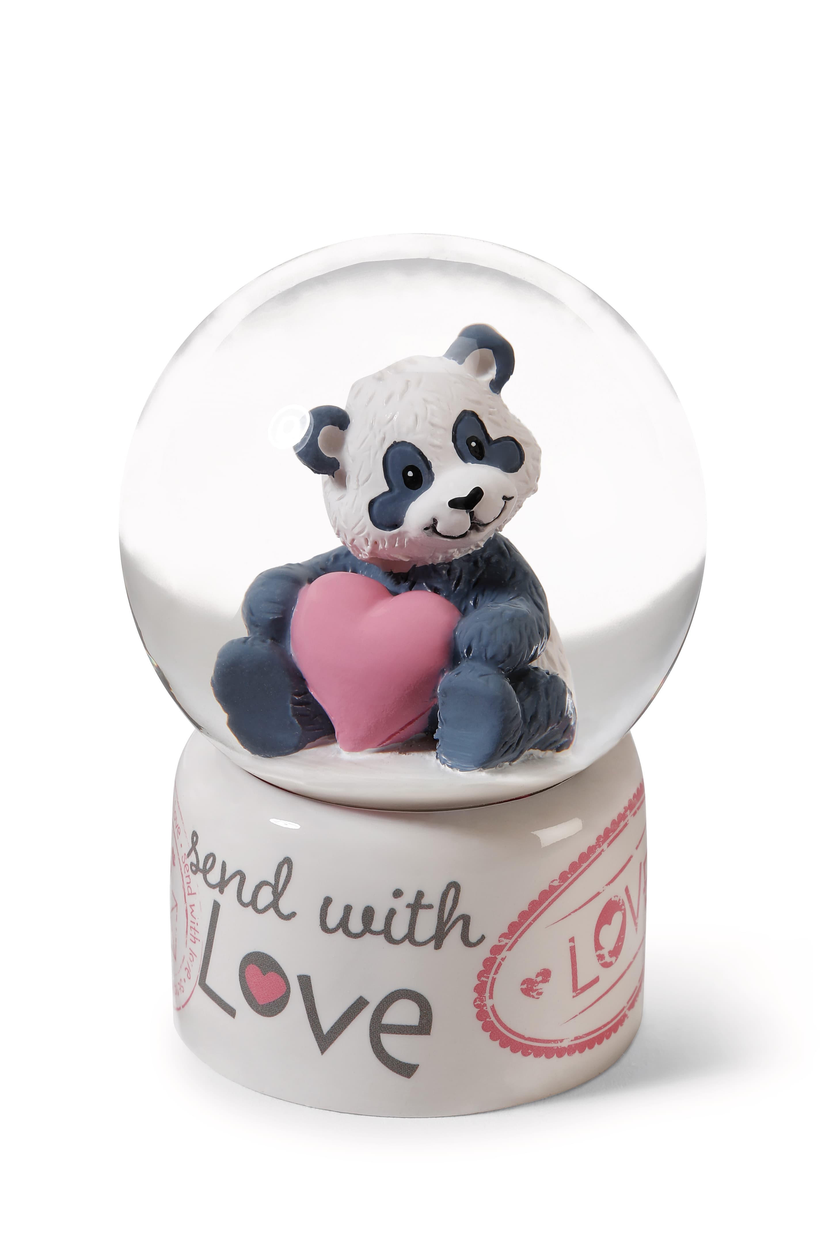 NICI Schüttelkugel Love Panda