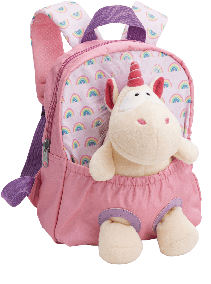 NICI Rucksack mit Plüschtier 