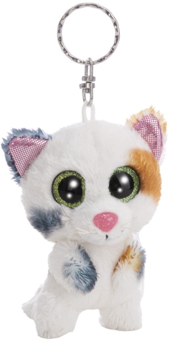 NICI Schlüsselanhänger GLUBSCHIS Glückskatze Calli Malli 9cm