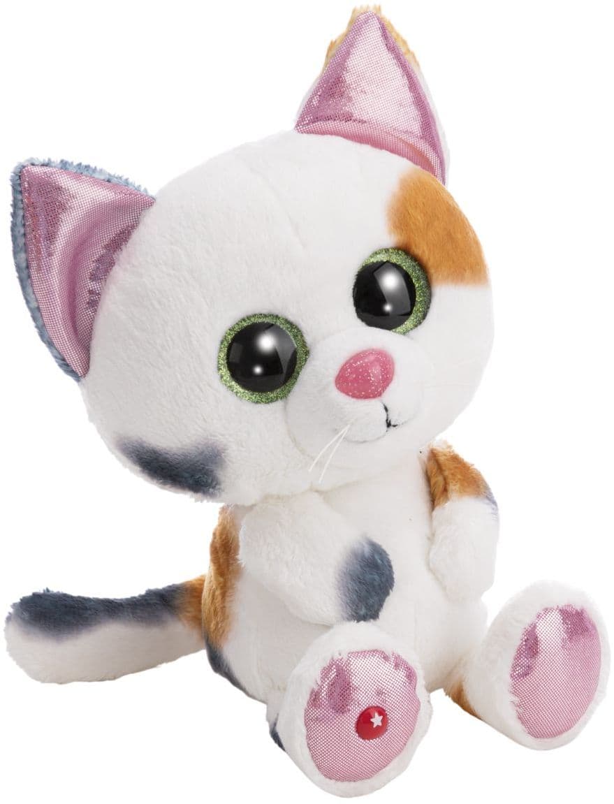 NICI Kuscheltier GLUBSCHIS Glückskatze Calli Malli schlenkernd 25cm