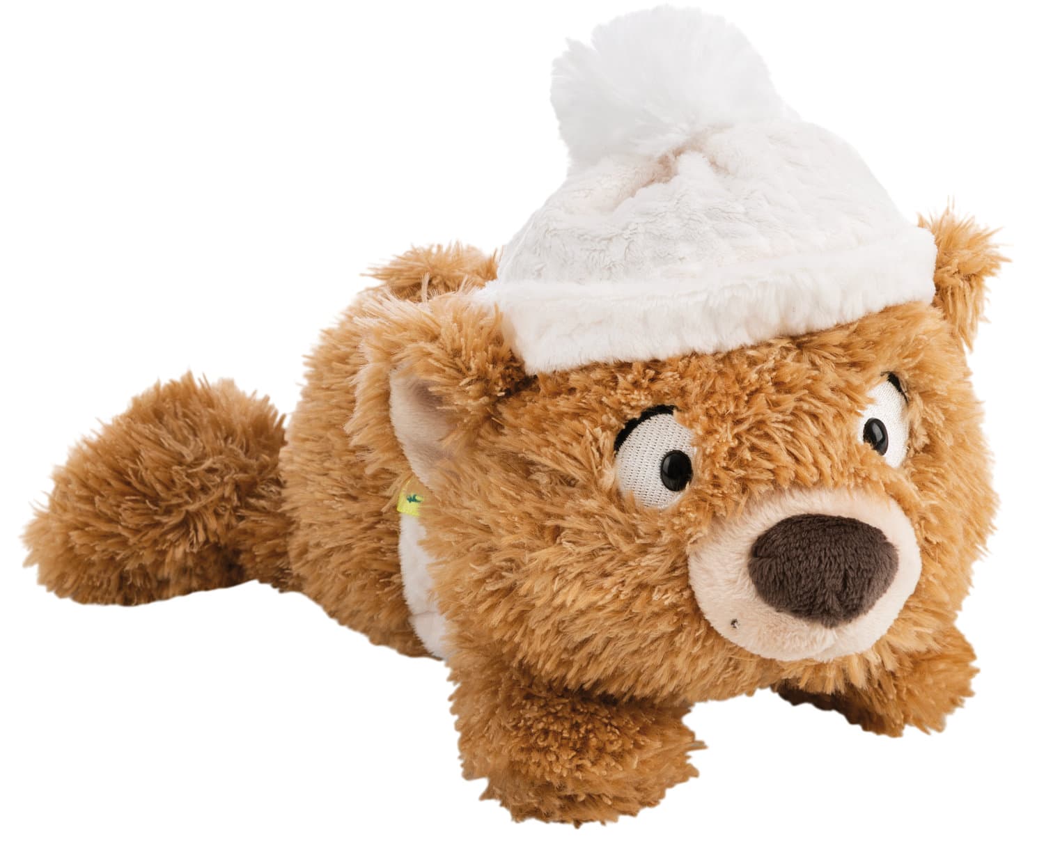 NICI Kuscheltier Bär Capiccino liegend 25cm