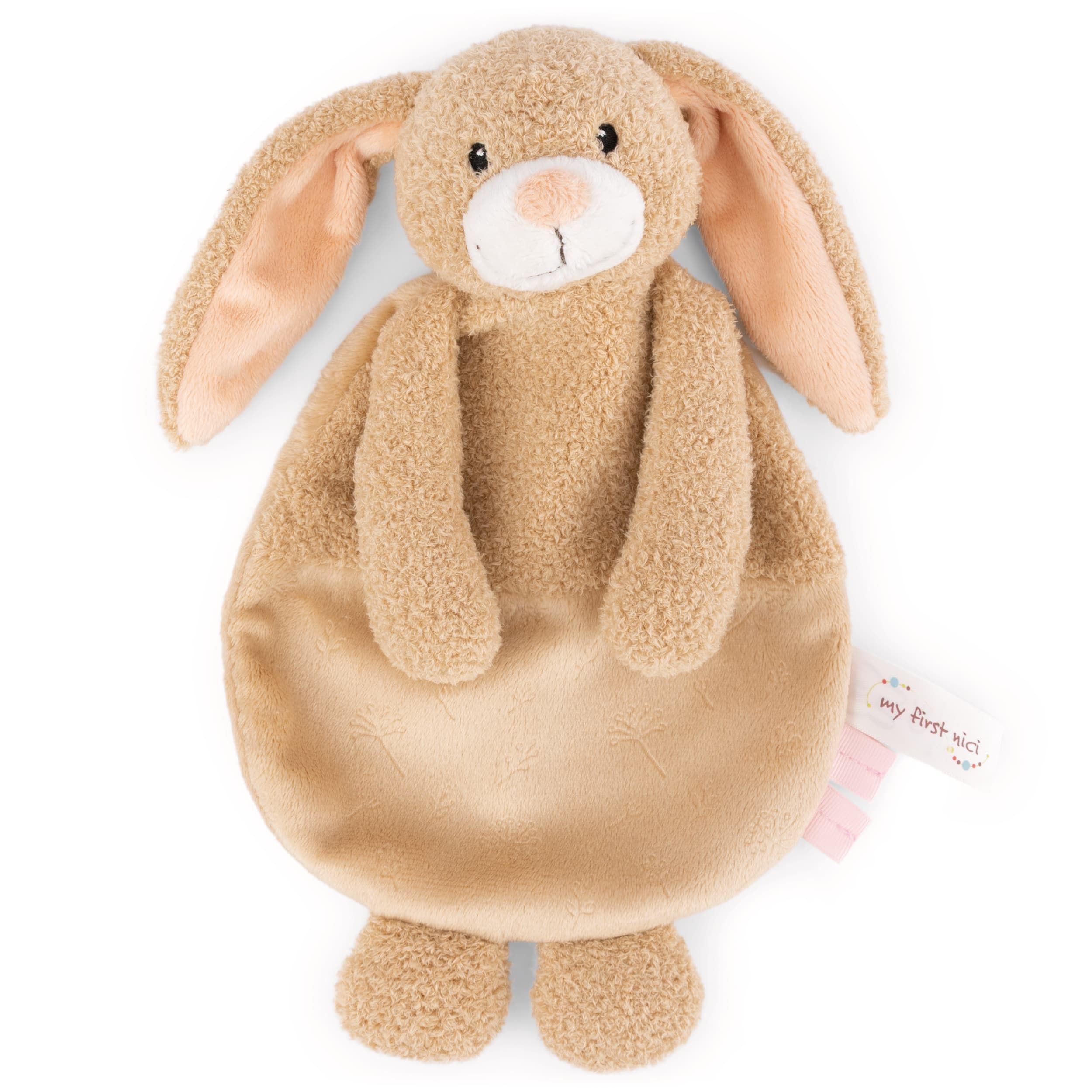 NICI My First NICI Schmusetuch Hase 25 cm braun/rosa ab Geburt