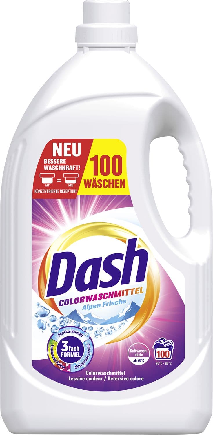 Dash Alpen Frische Colorwaschmittel flüssig