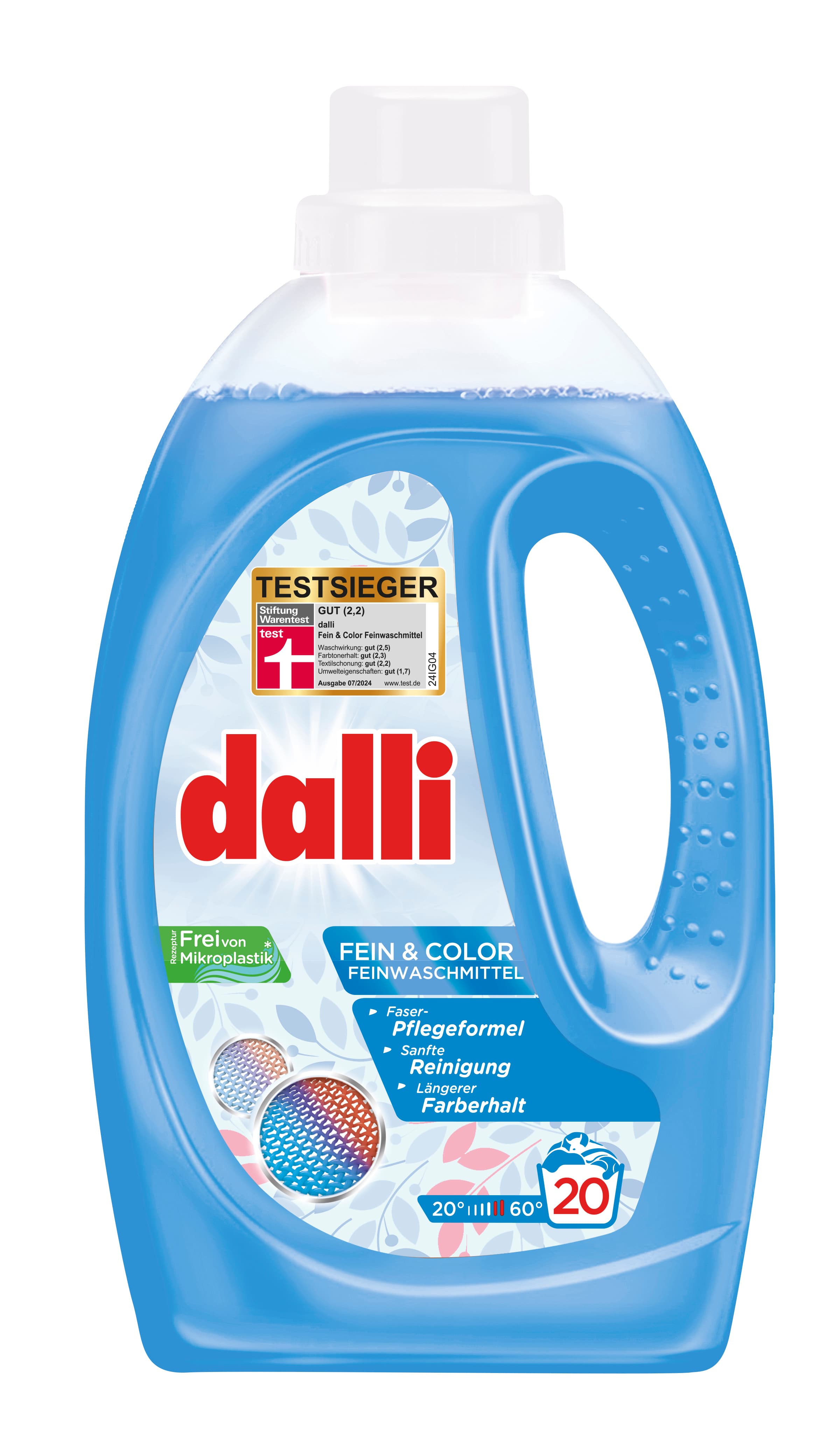 dalli Feinwaschmittel Fein&Color Flüssig 27 WL