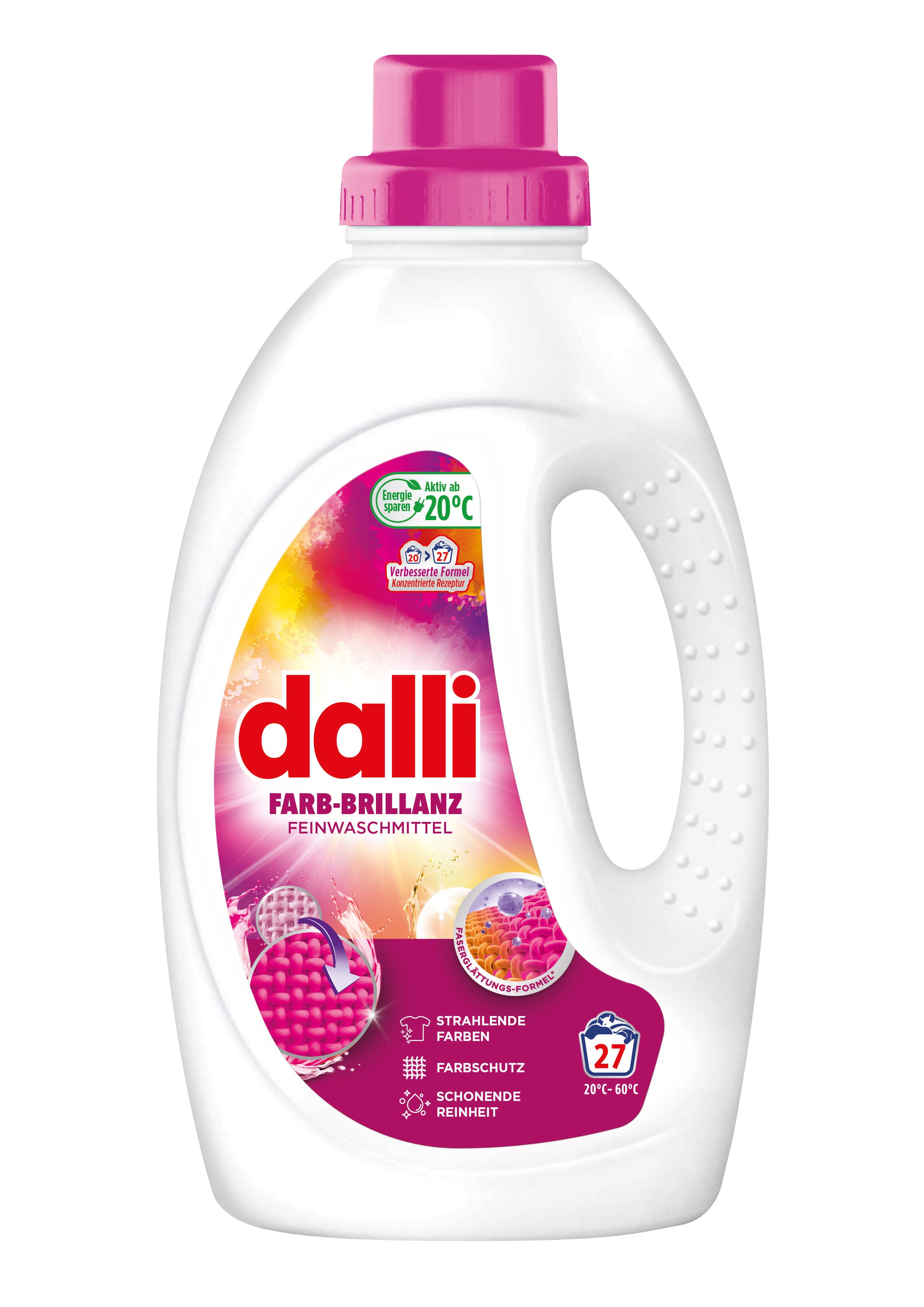 dalli Feinwaschmittel Farb-Brillanz Flüssig 27 WL